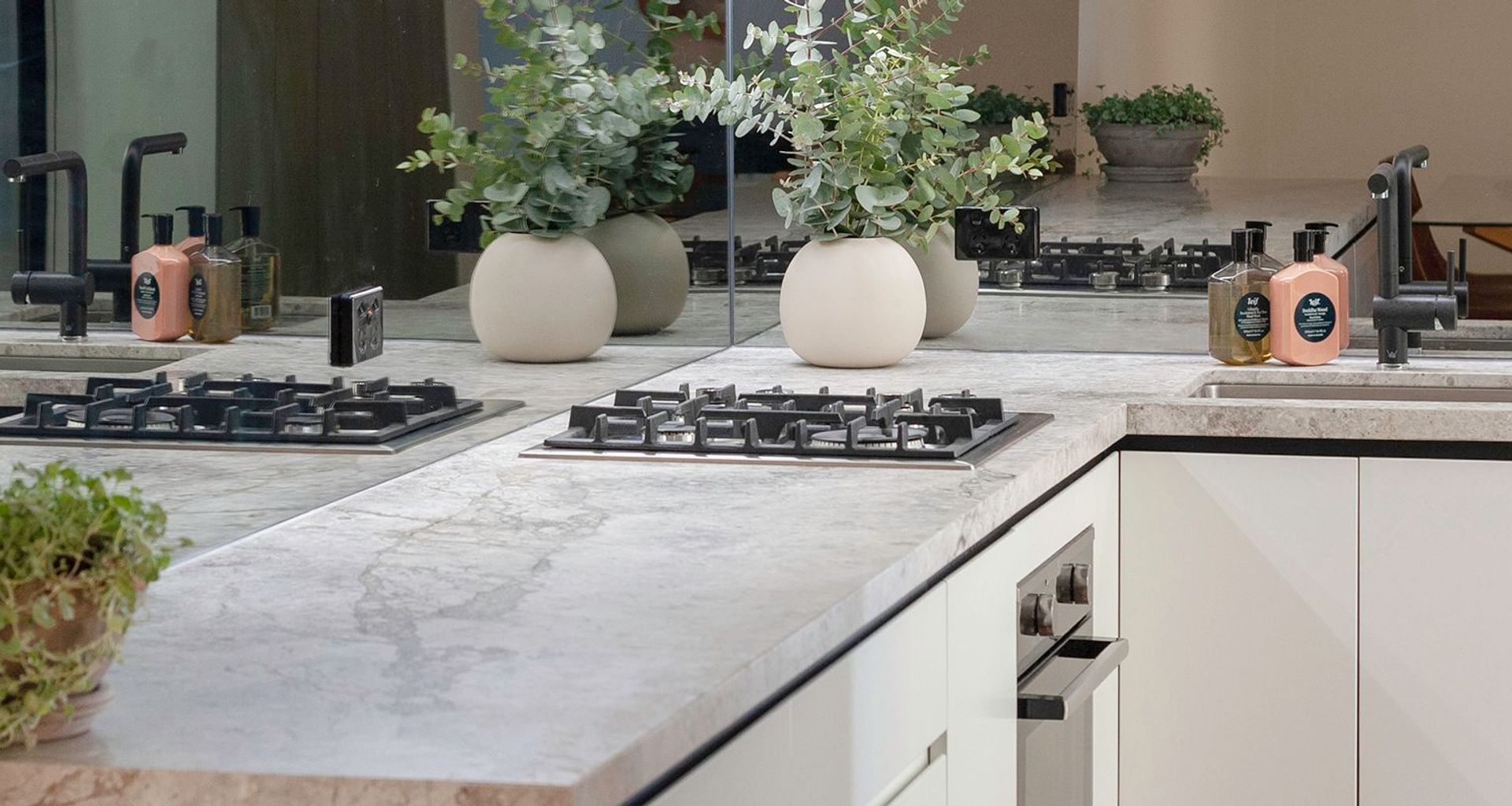 Contemporary Limestone Kitchen, Waterloo banner