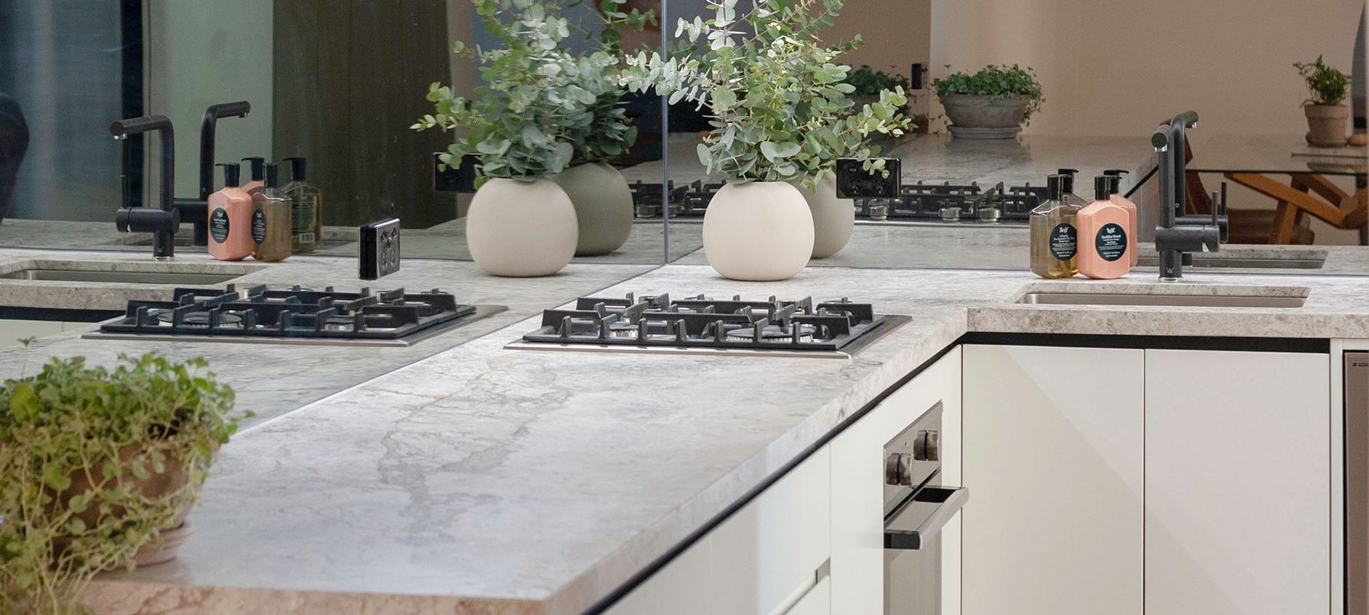 Contemporary Limestone Kitchen, Waterloo banner