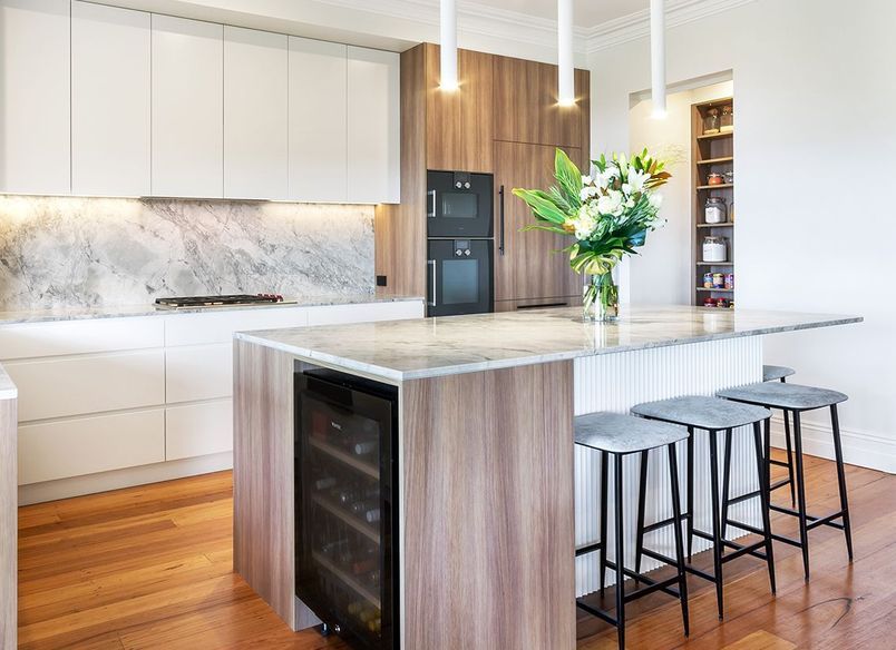 Luxury Marble & Timber Grain