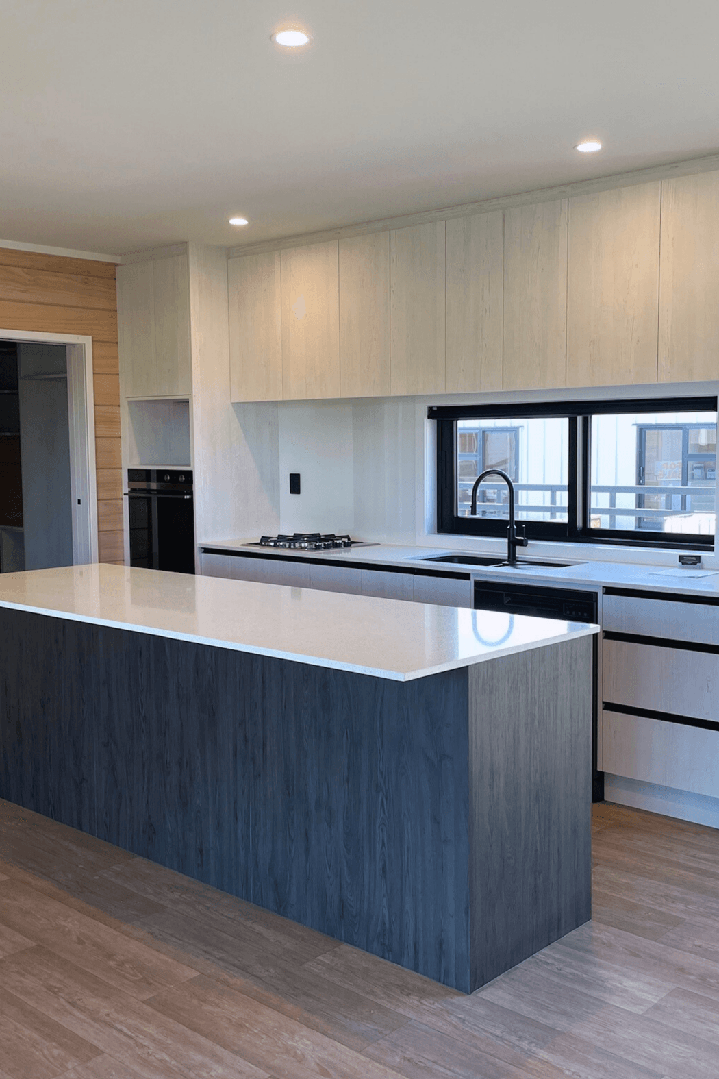 Streamline Kitchen Complete with a Spacious Butler's Pantry