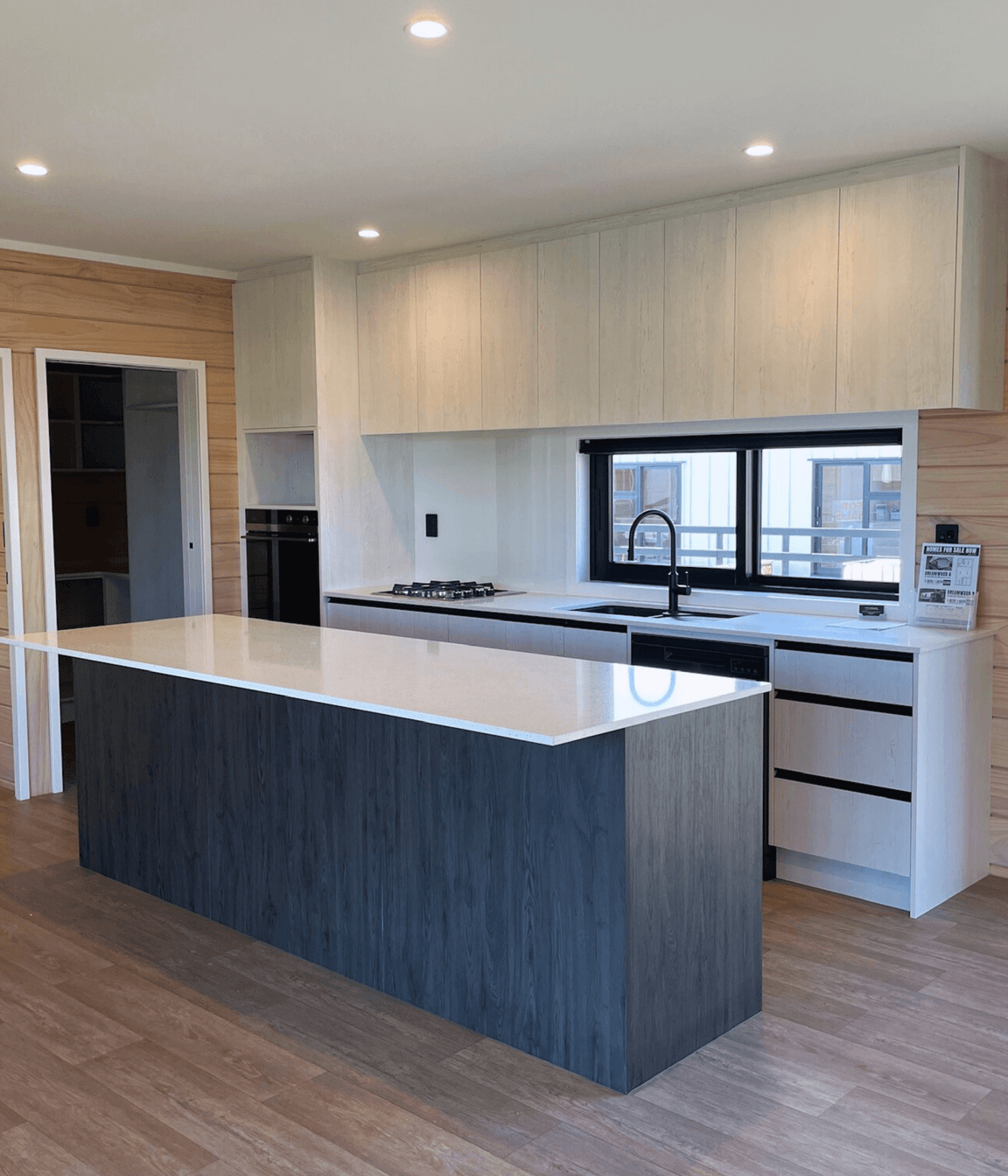 Streamline Kitchen Complete with a Spacious Butler's Pantry