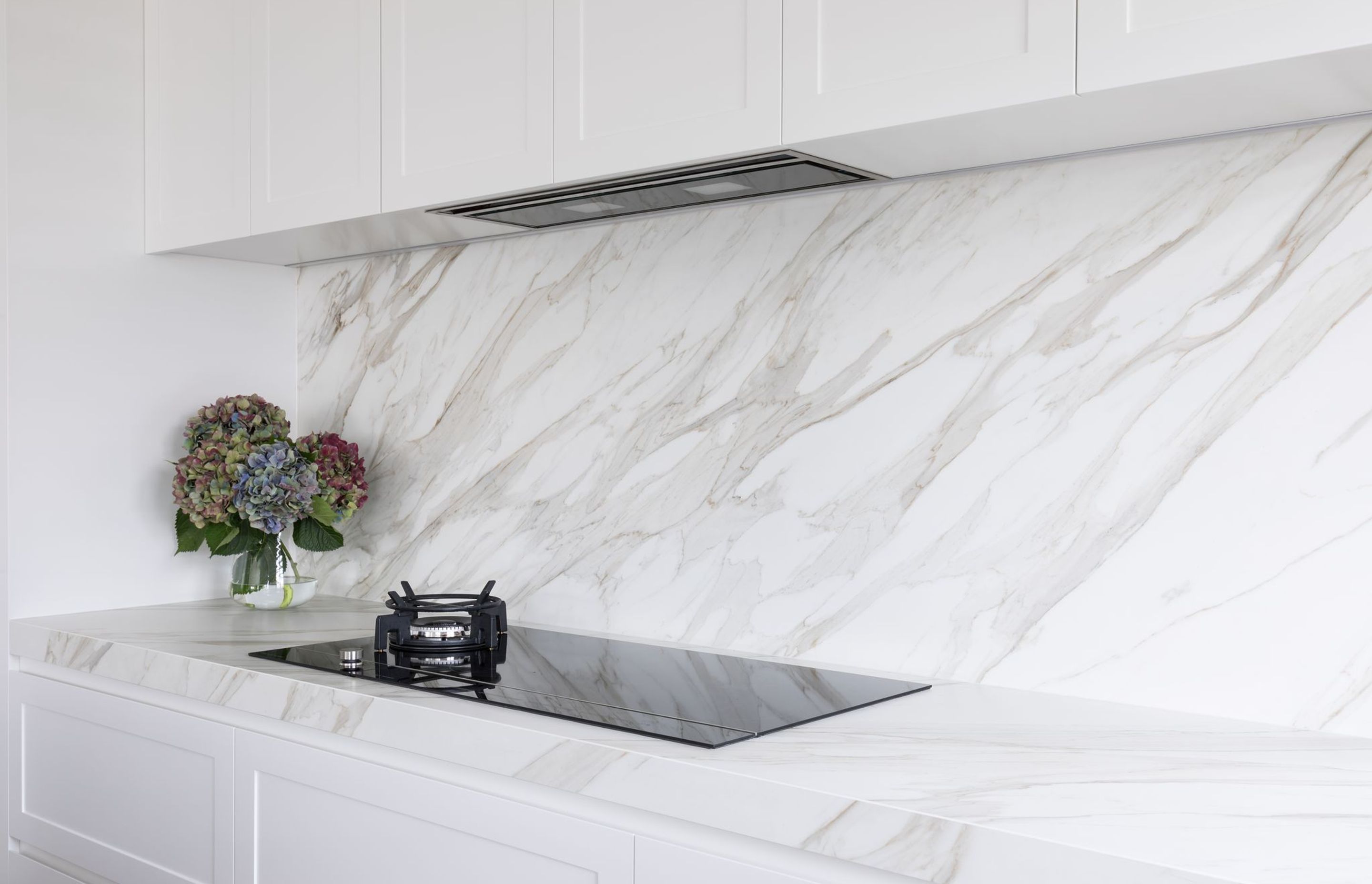 White Marble Kitchen