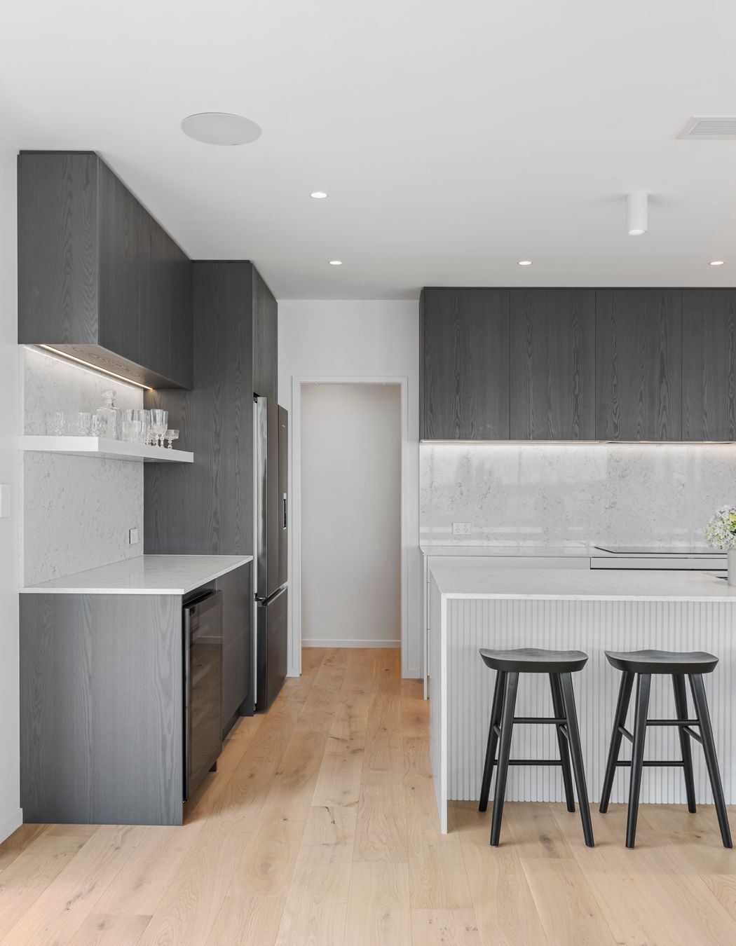 Northcote Kitchen - Mineral Triba Veneer