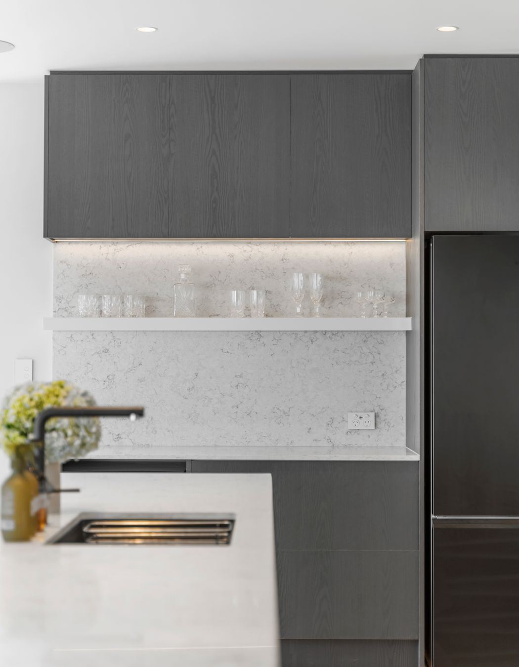 Northcote Kitchen - Mineral Triba Veneer