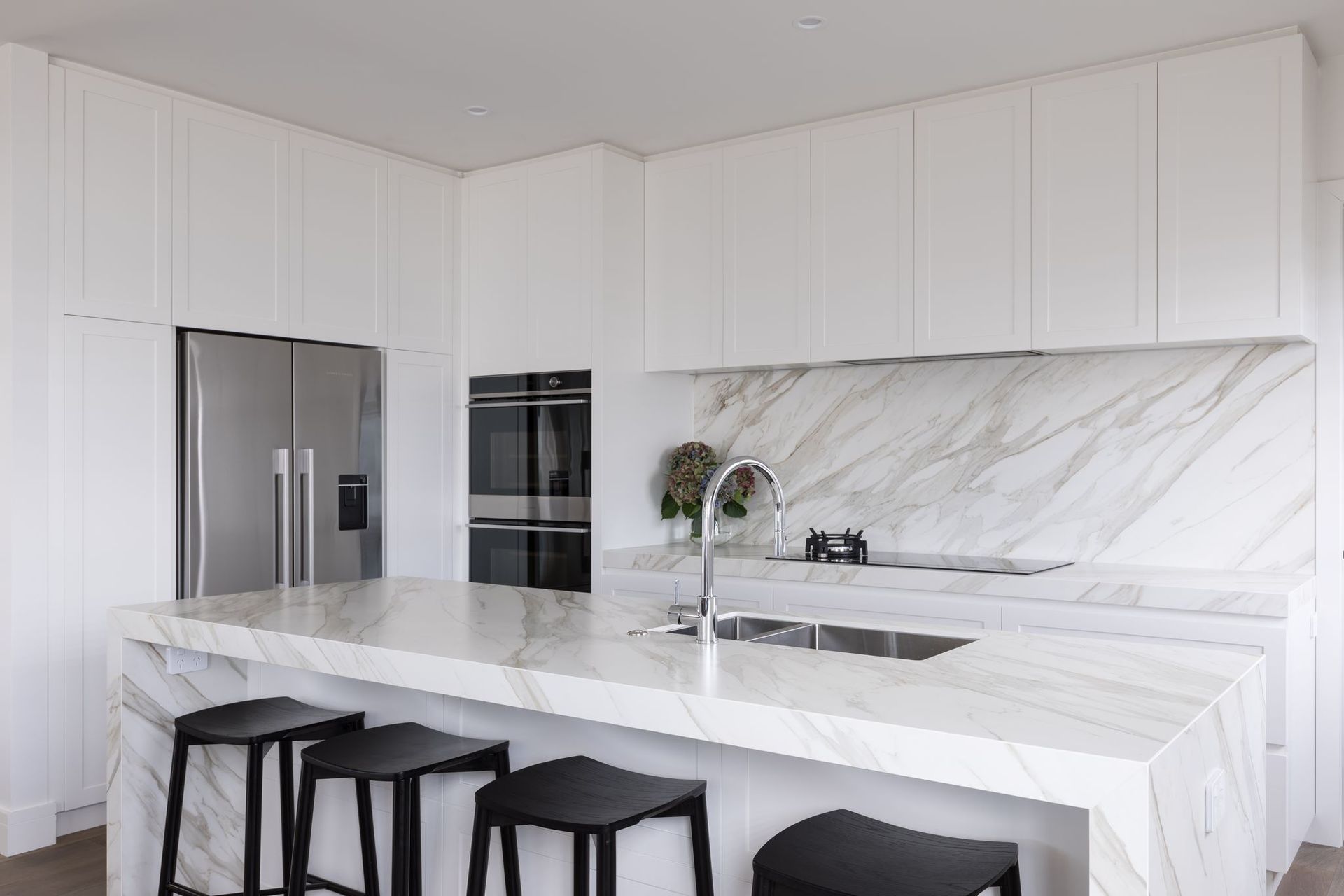 White Marble Kitchen