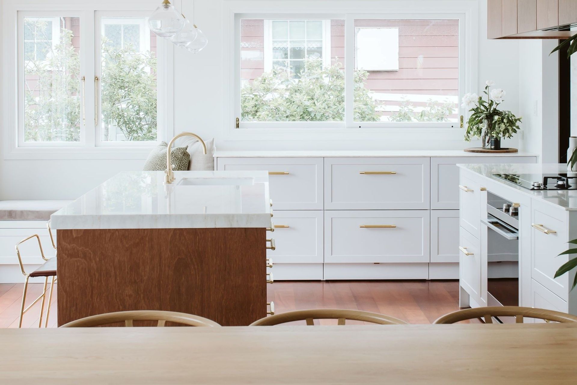 Dezignatek Thermoform Ronda profile in Lana Grey Satin, Designed by Annika Rowson, Rowson Kitchens