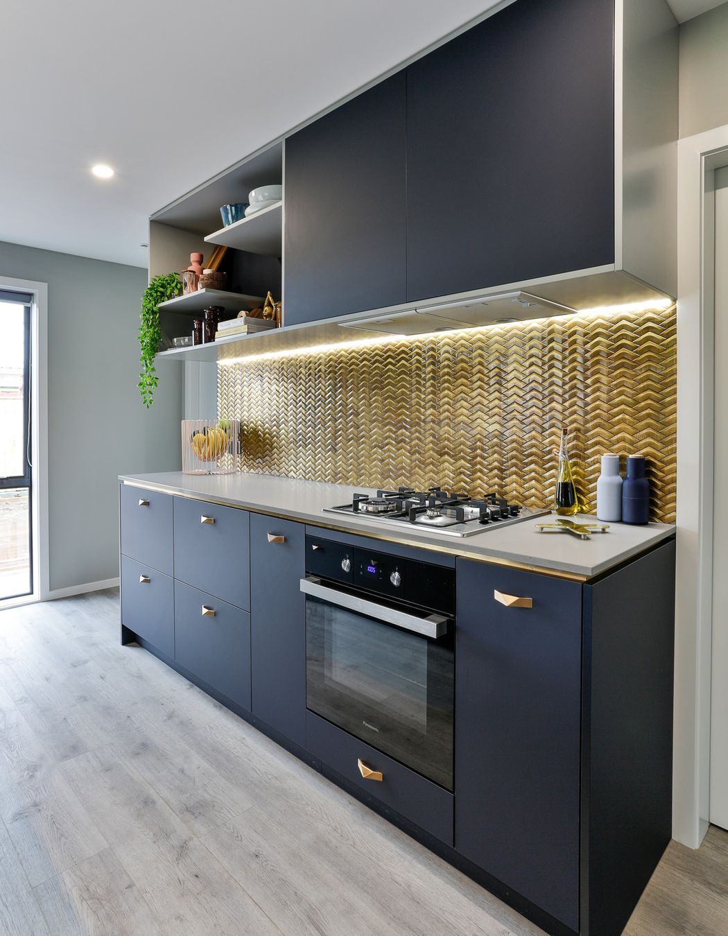 Prime Laminate, Devious Soft-Matt. Design by Katie Forrester, Mastercraft Kitchens Wairarapa.