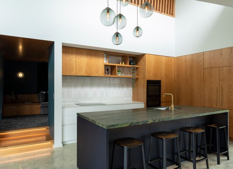 Navy and Oak Combine