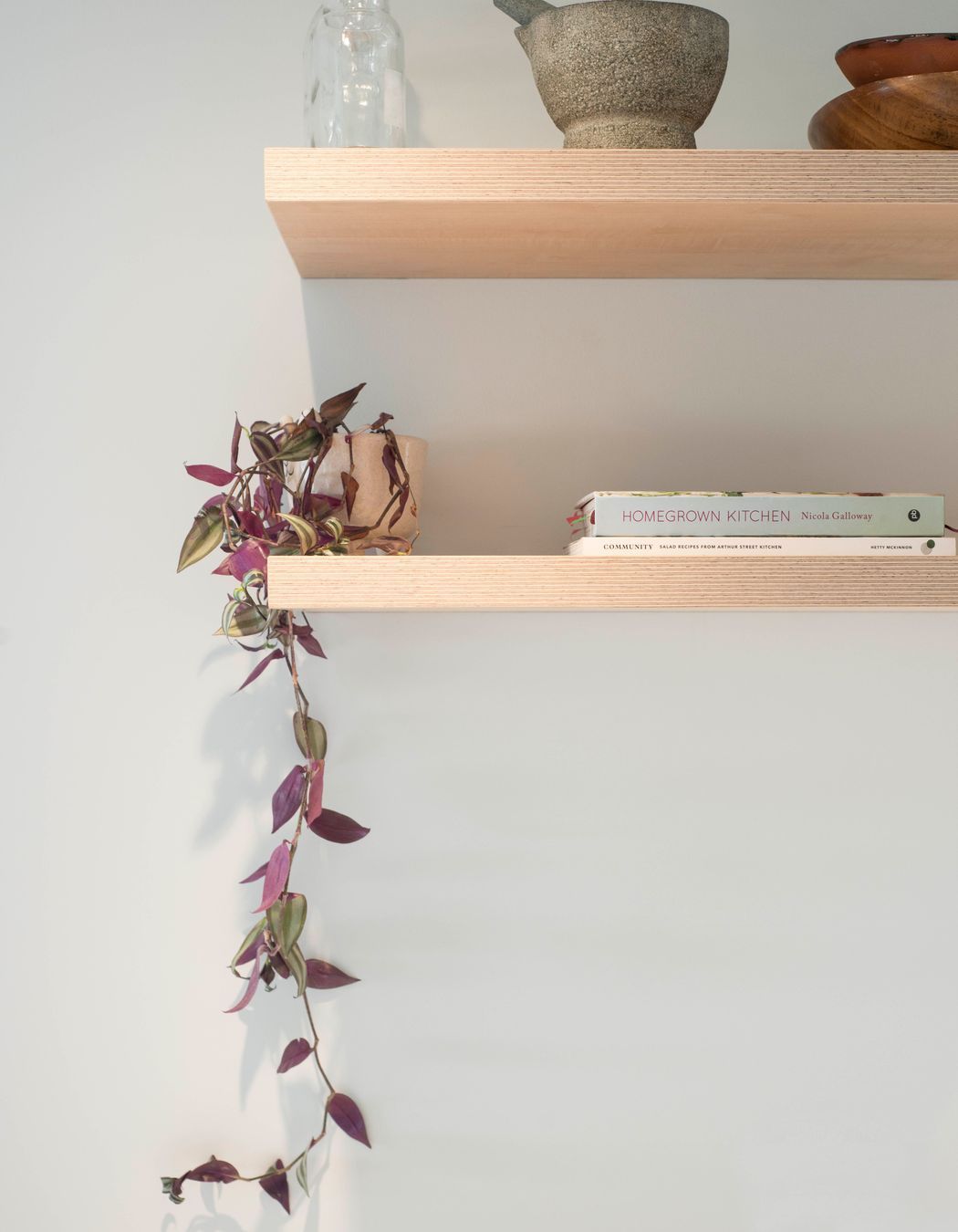 Prime Melamine, Concrete & Prime Stone, Golden Bay Honed. Designed by Fiona Vidar, Cooper Webley.