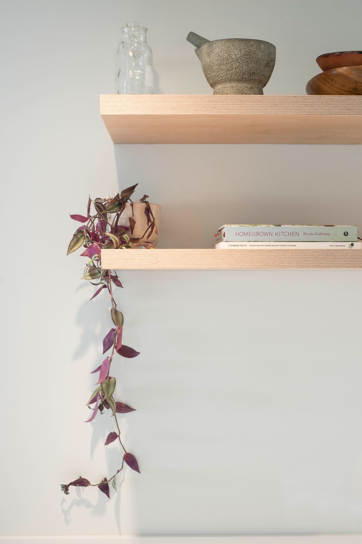Prime Melamine, Concrete & Prime Stone, Golden Bay Honed. Designed by Fiona Vidar, Cooper Webley.