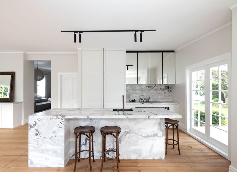 Quarter Thorndon Cream melamine calms the drama