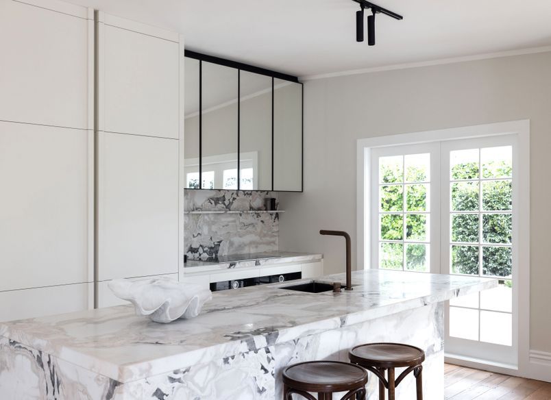 Quarter Thorndon Cream melamine calms the drama