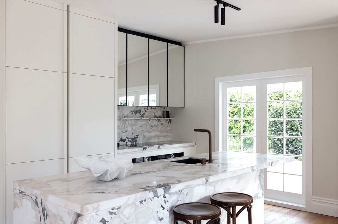 Quarter Thorndon Cream melamine calms the drama