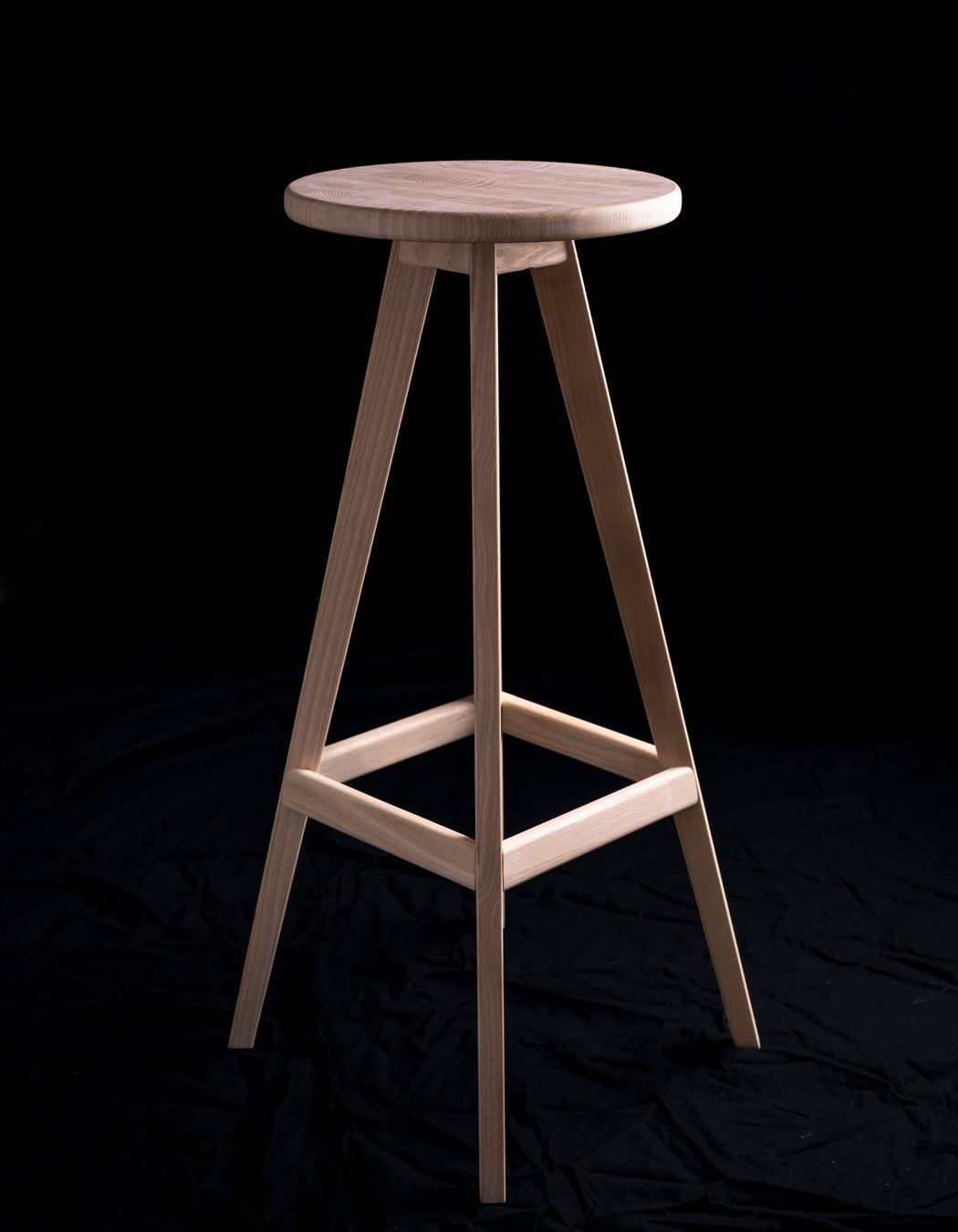 Copenhagen Barstool in Ash - Whitewashed