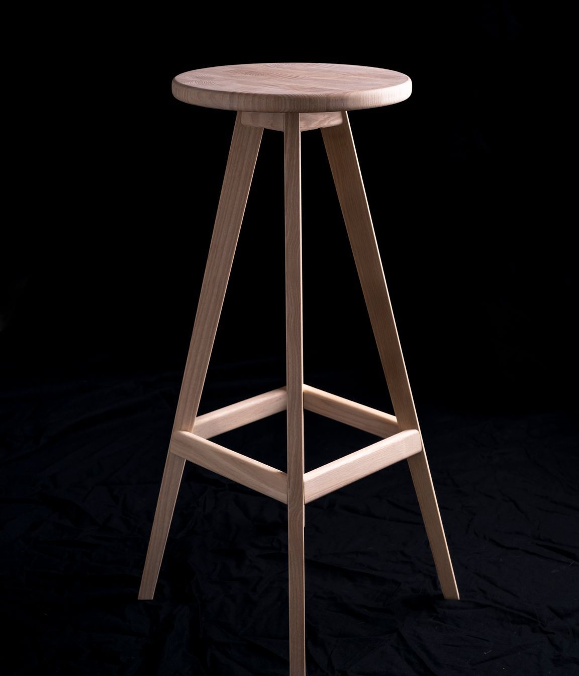 Copenhagen Barstool in Ash - Whitewashed
