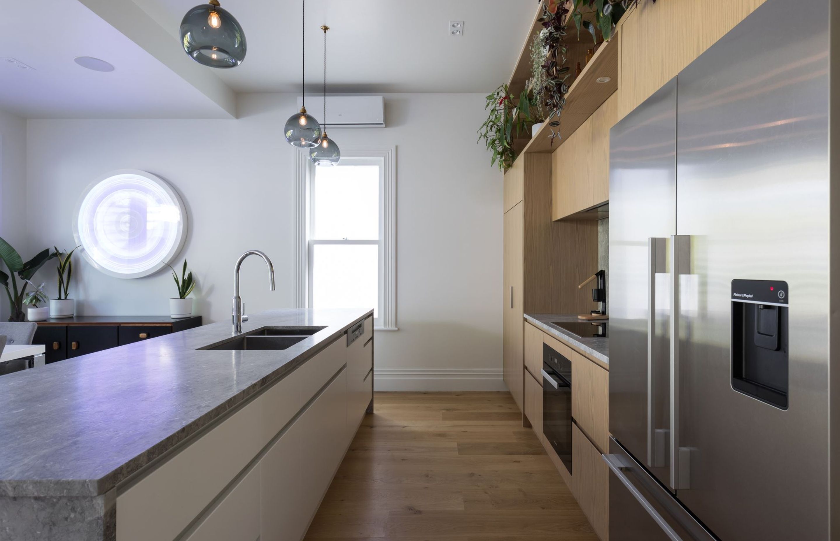 Grey Marble Kitchen