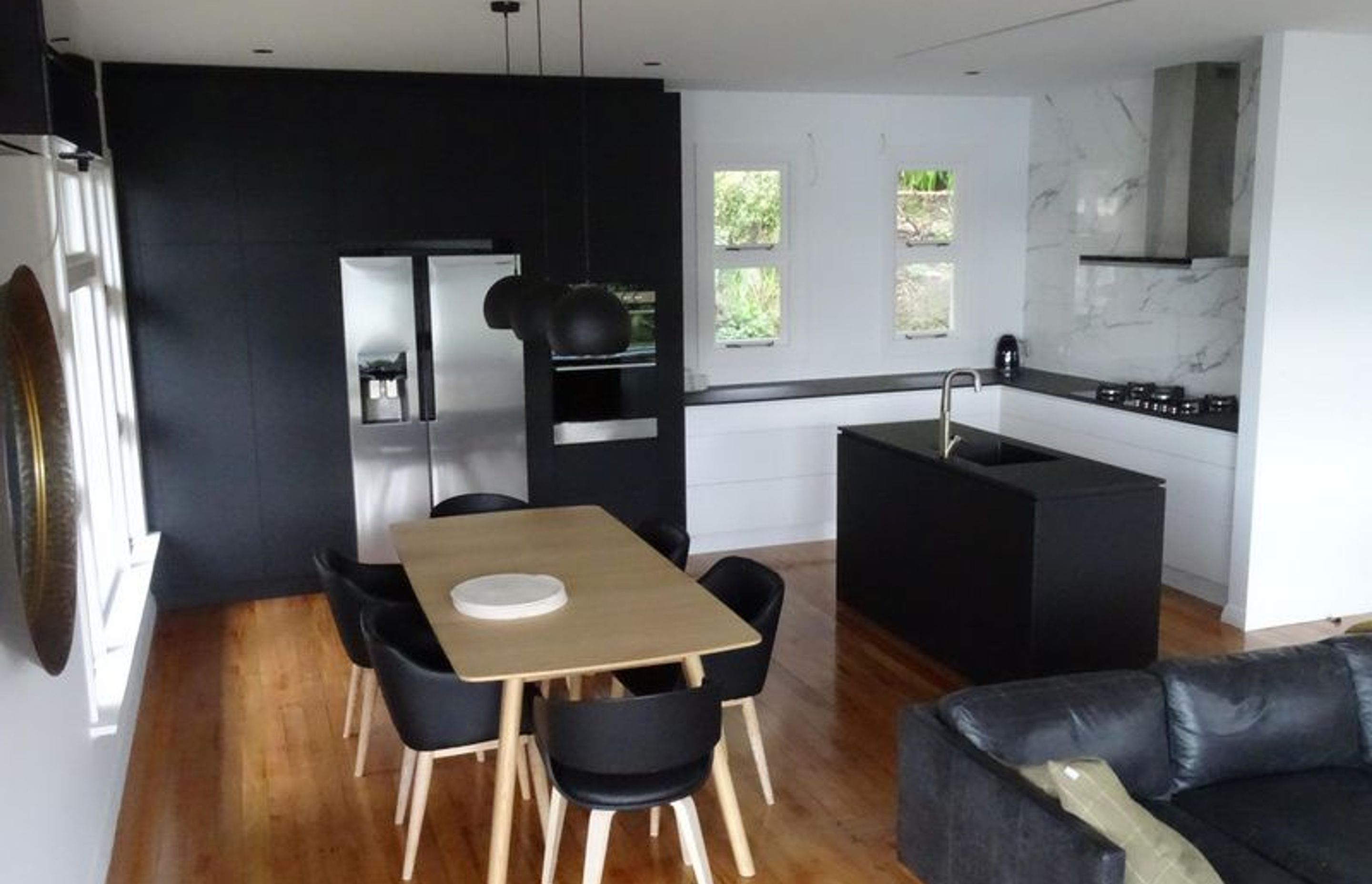 The kitchen cabinetry and joinery works well in the rest of the house