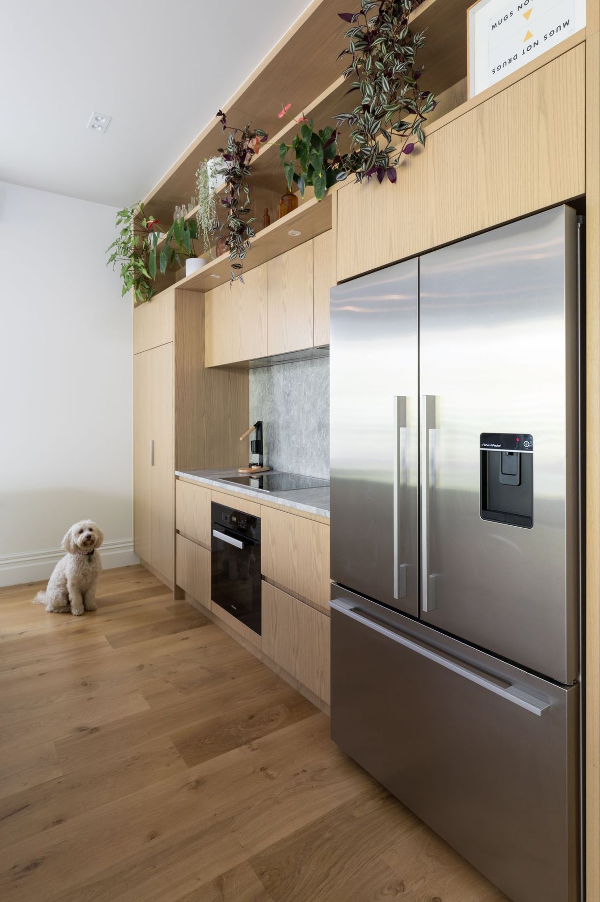 Grey Marble Kitchen