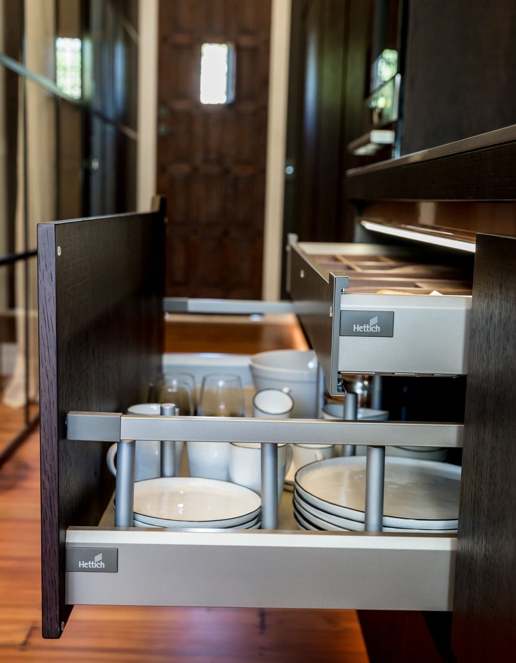 “New York” inspired kitchen showing symbiosis between functionality and design