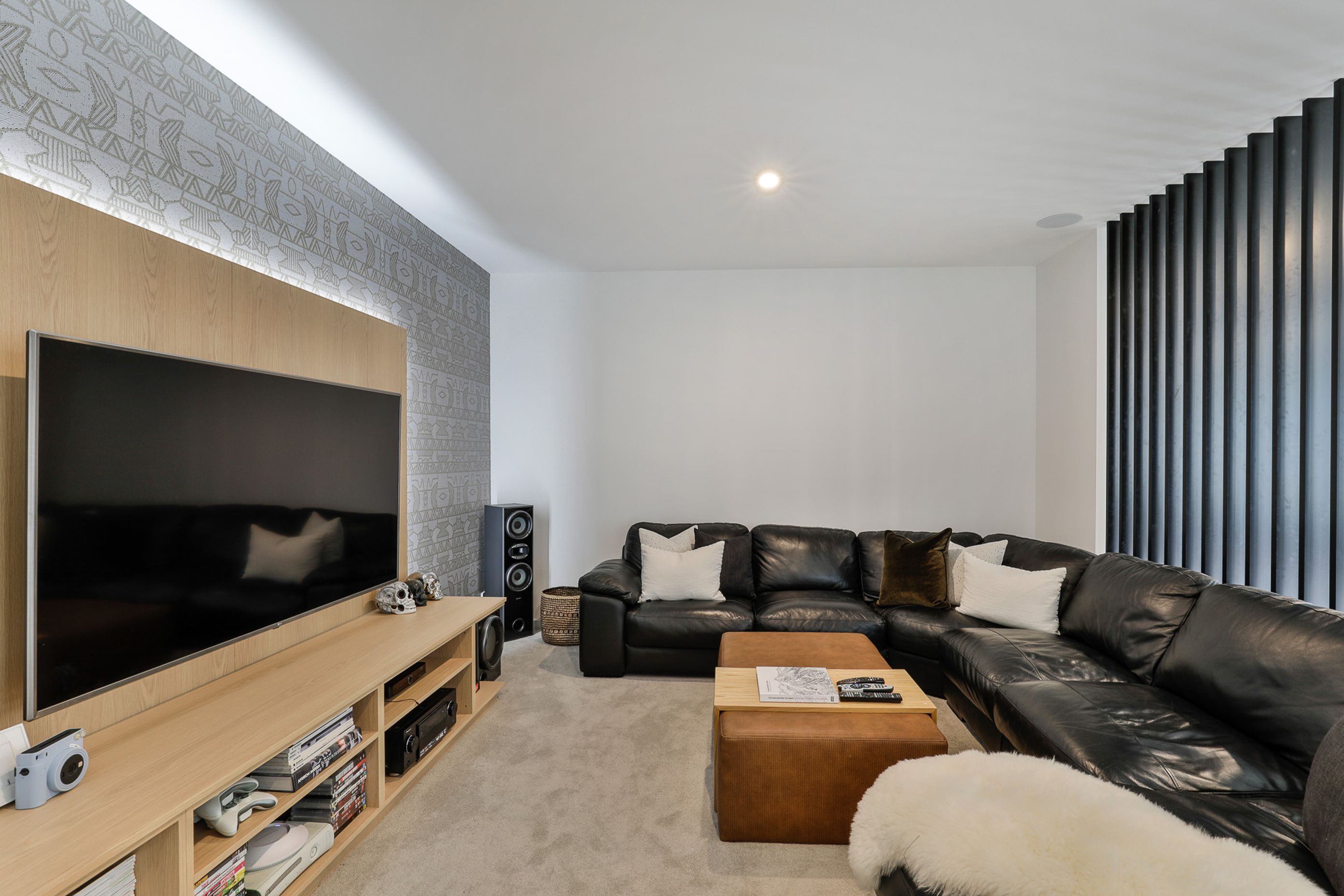 Media space. Interior Design- Kelly @ Archi Build Ltd.