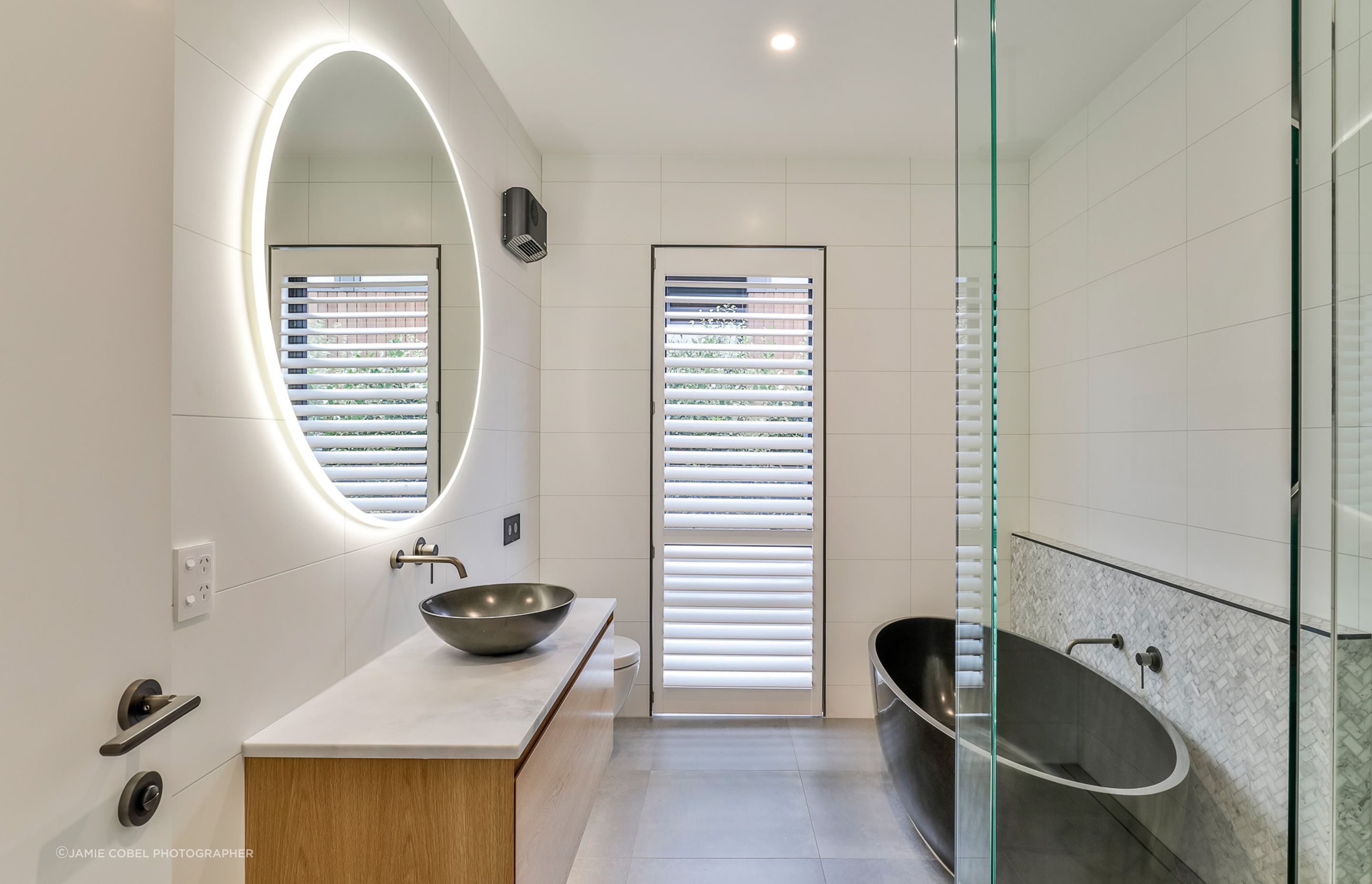 Guest Bathroom. Interior Design- Kelly @ Archi Build Ltd.