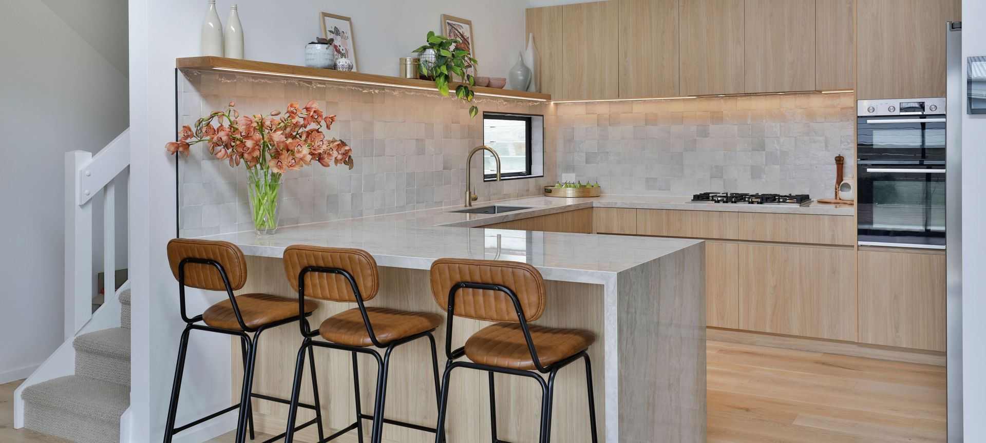 Oak melamine a tranquil choice banner