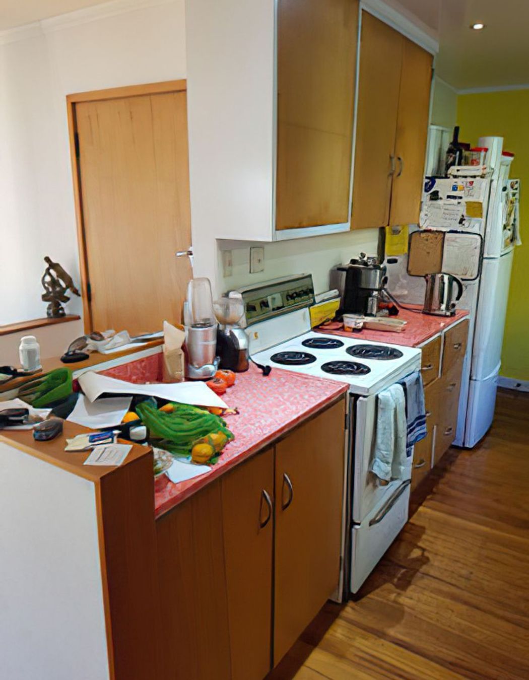 Galley Style Kitchen