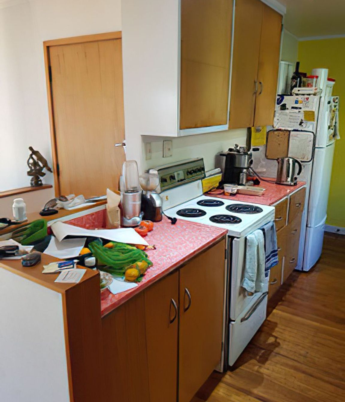 Galley Style Kitchen