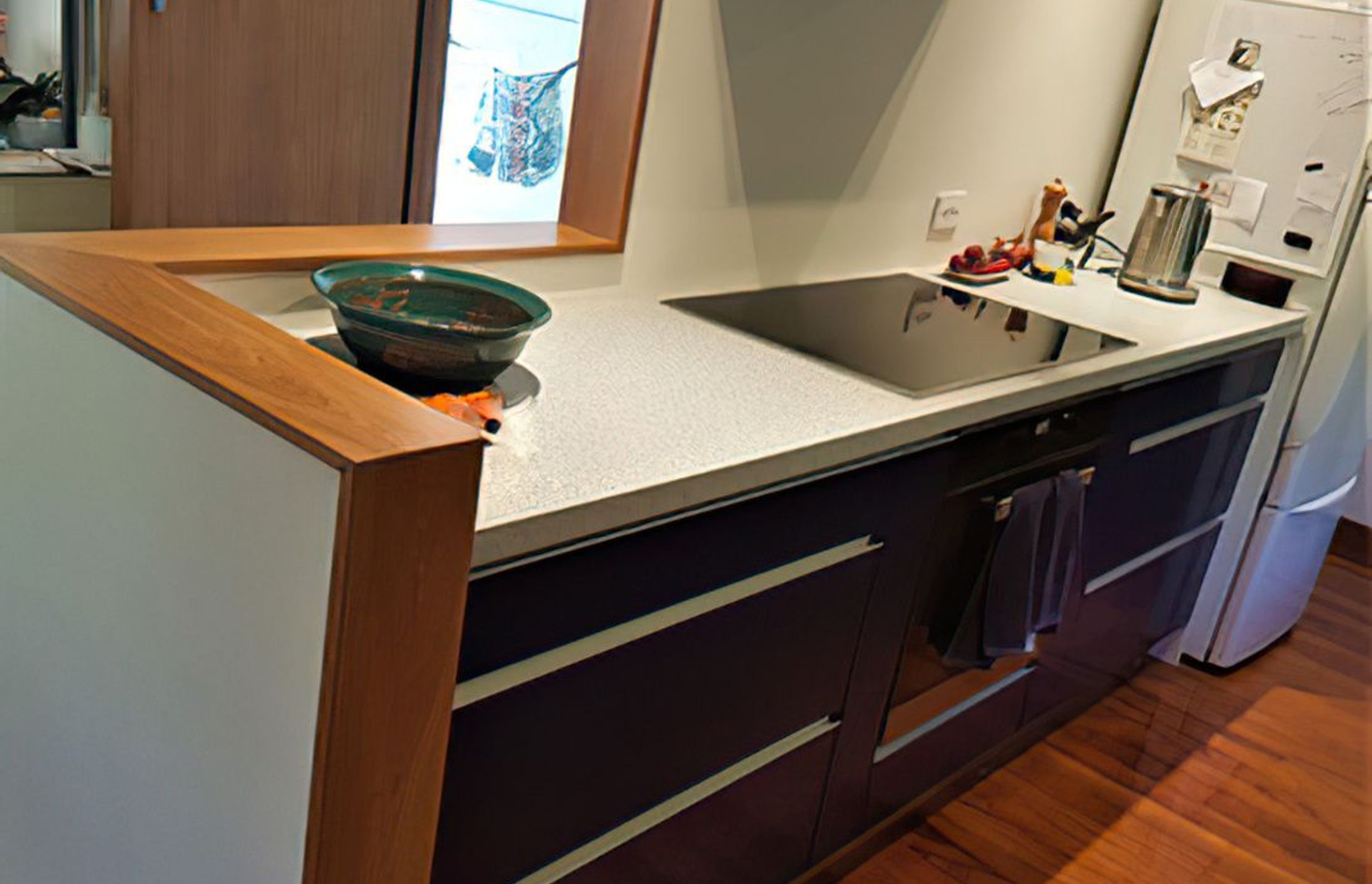 Galley Style Kitchen