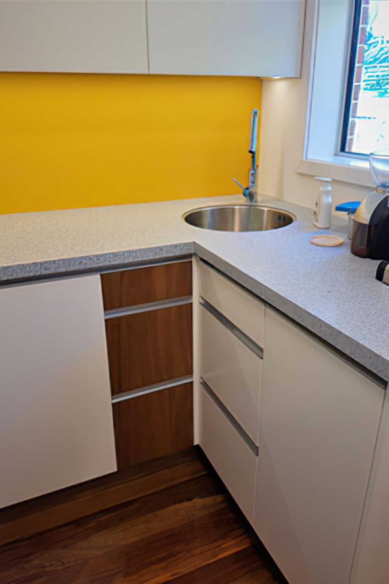 Galley Style Kitchen