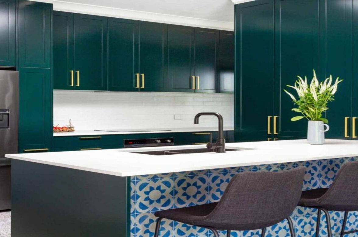 Jade Green Kitchen Design – Hunters Hill