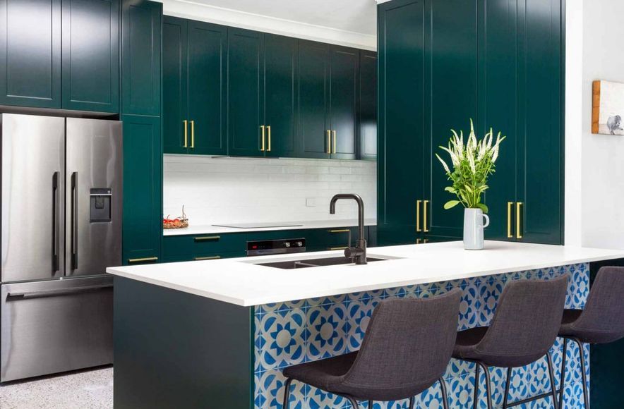 Jade Green Kitchen Design – Hunters Hill