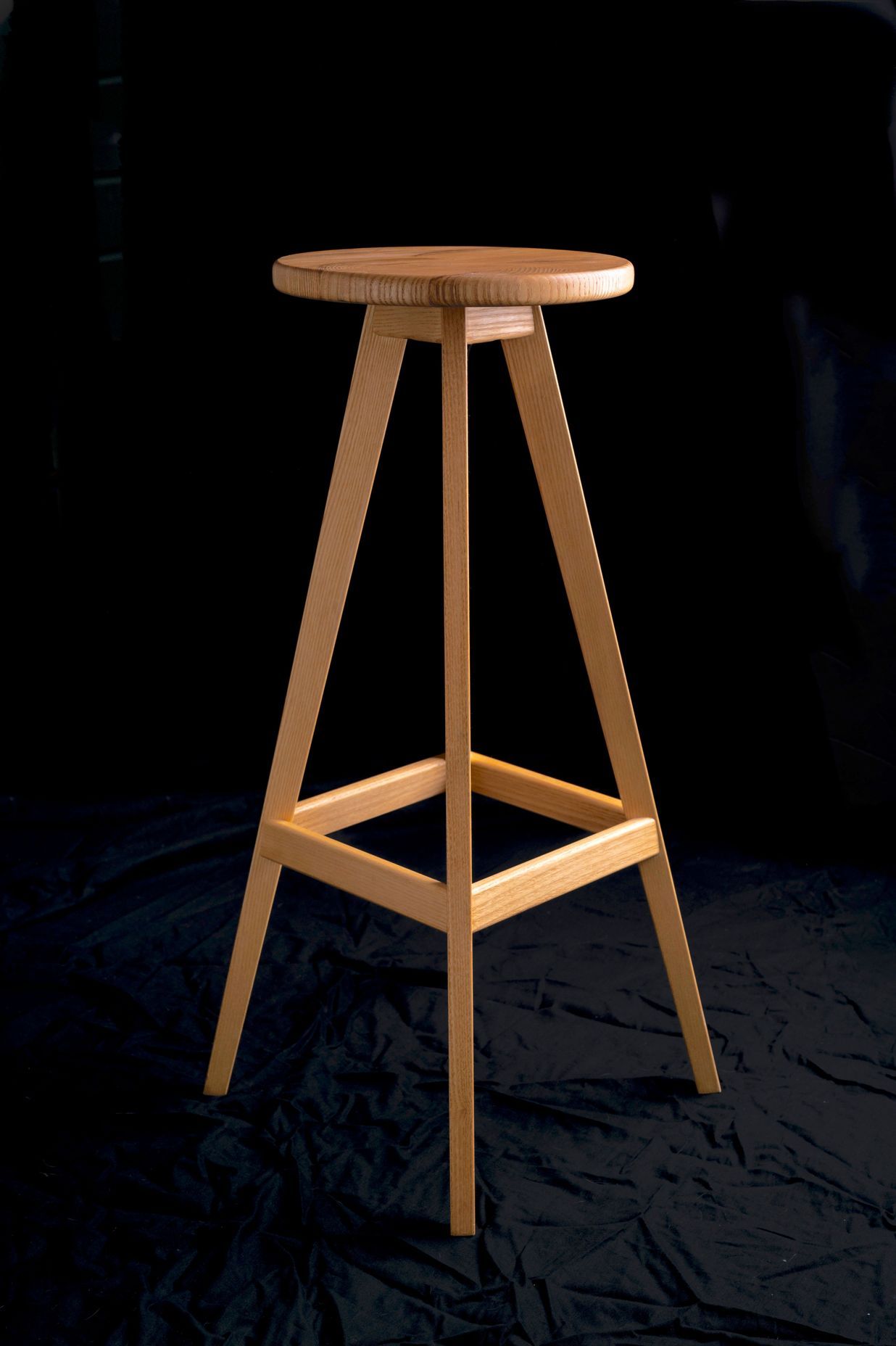 Copenhagen Barstool in Ash - Natural oli