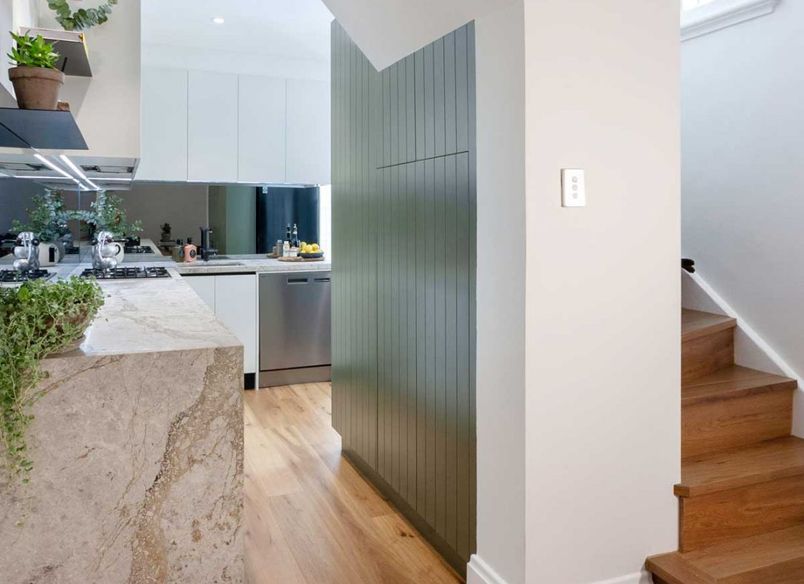 Contemporary Limestone Kitchen, Waterloo