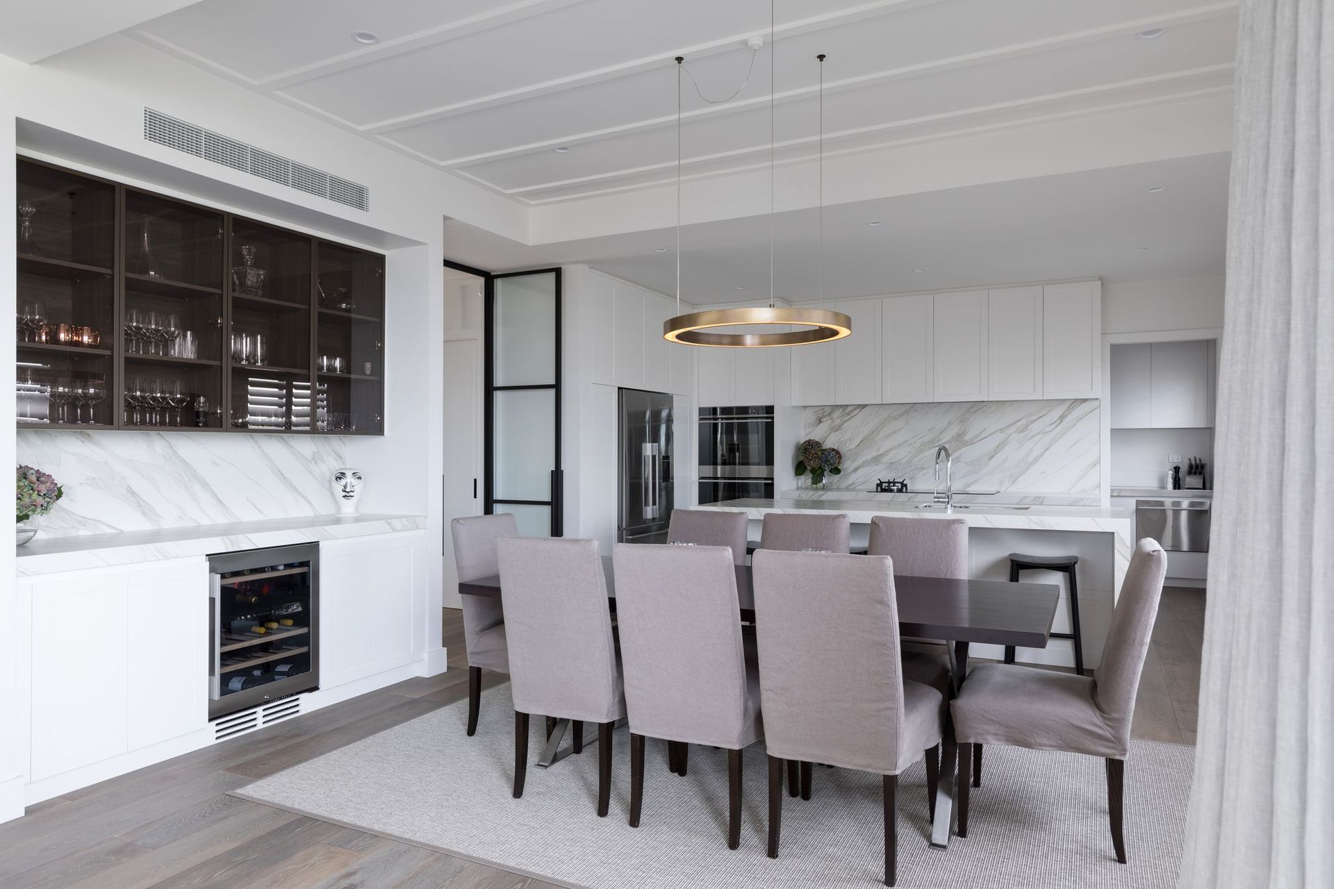 White Marble Kitchen