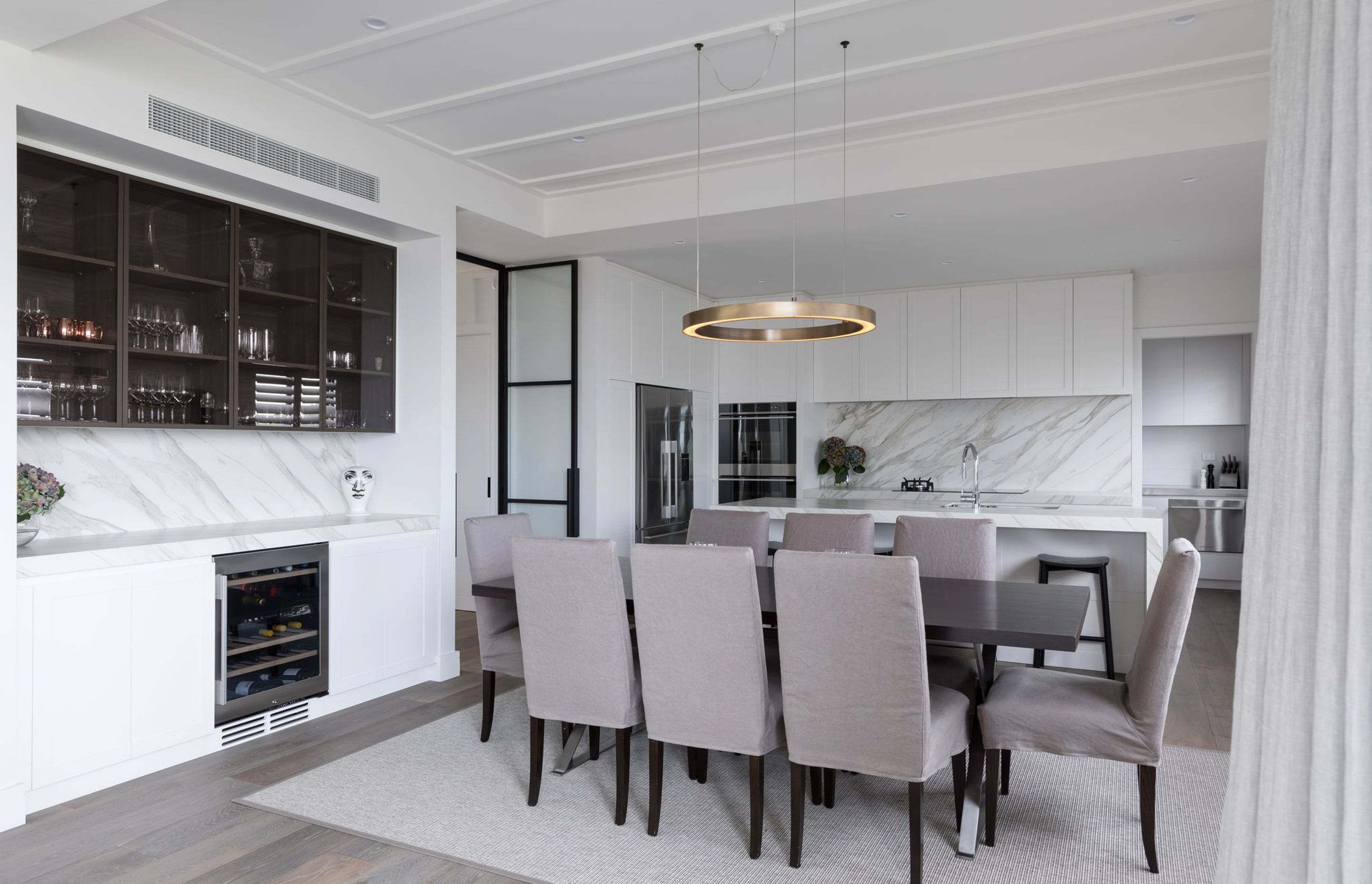 White Marble Kitchen