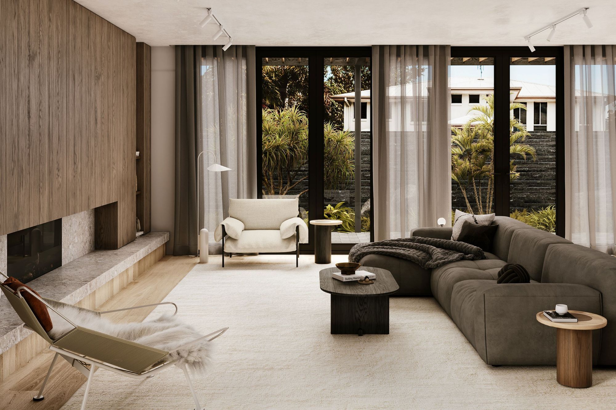 Black Oak & Walnut Residence