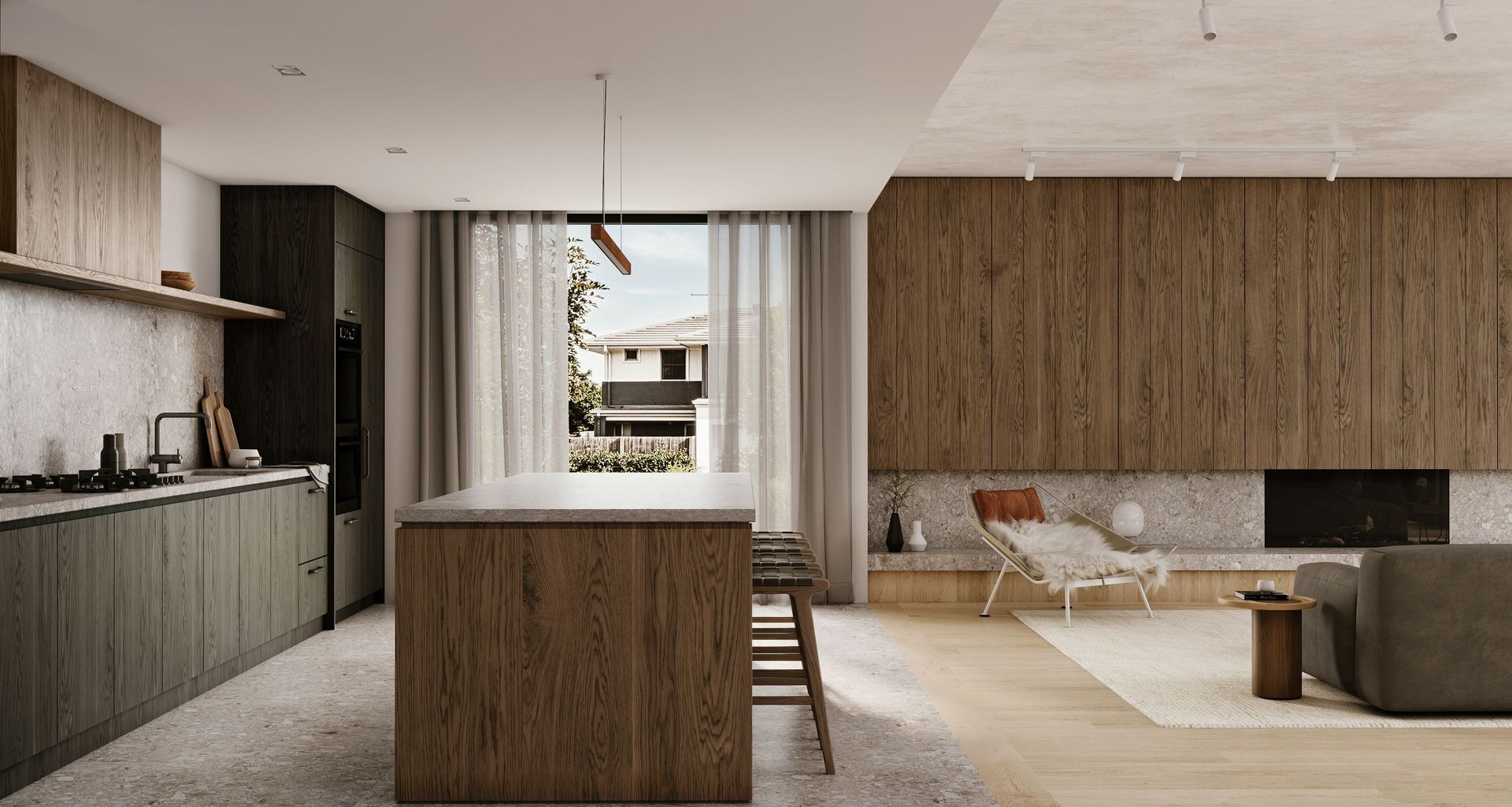 Black Oak & Walnut Residence banner