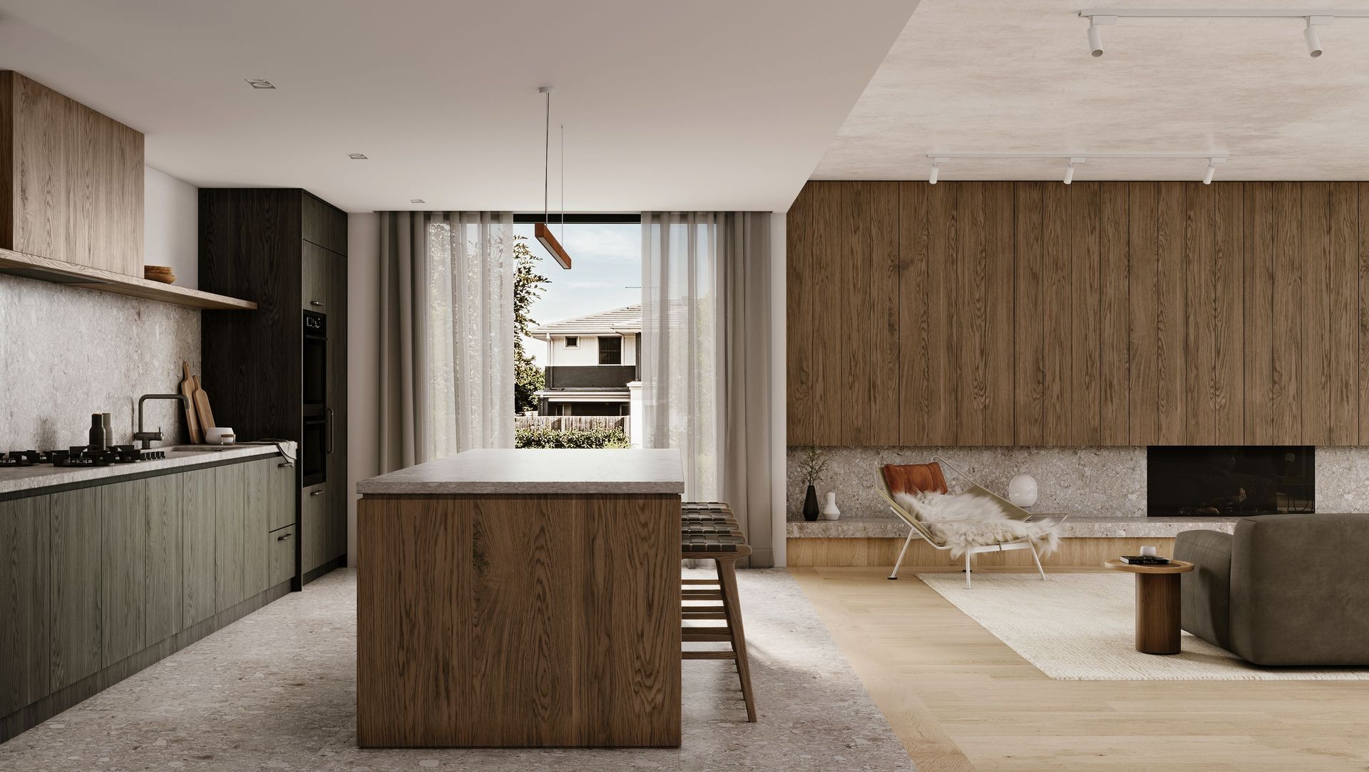 Black Oak & Walnut Residence banner