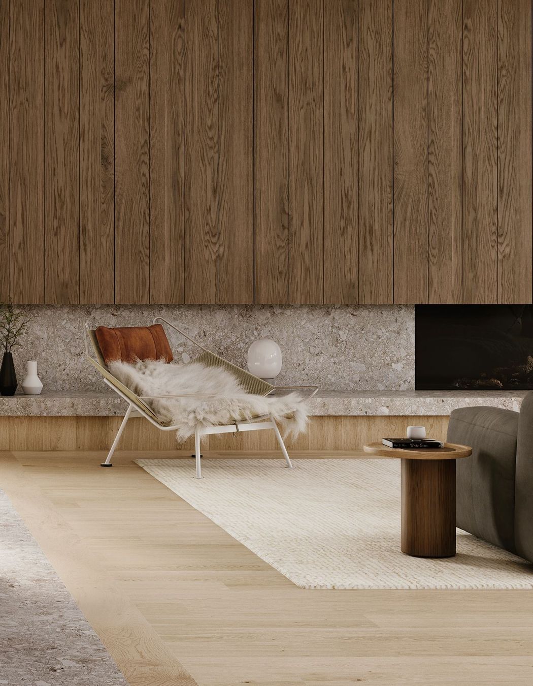 Black Oak &amp; Walnut Residence