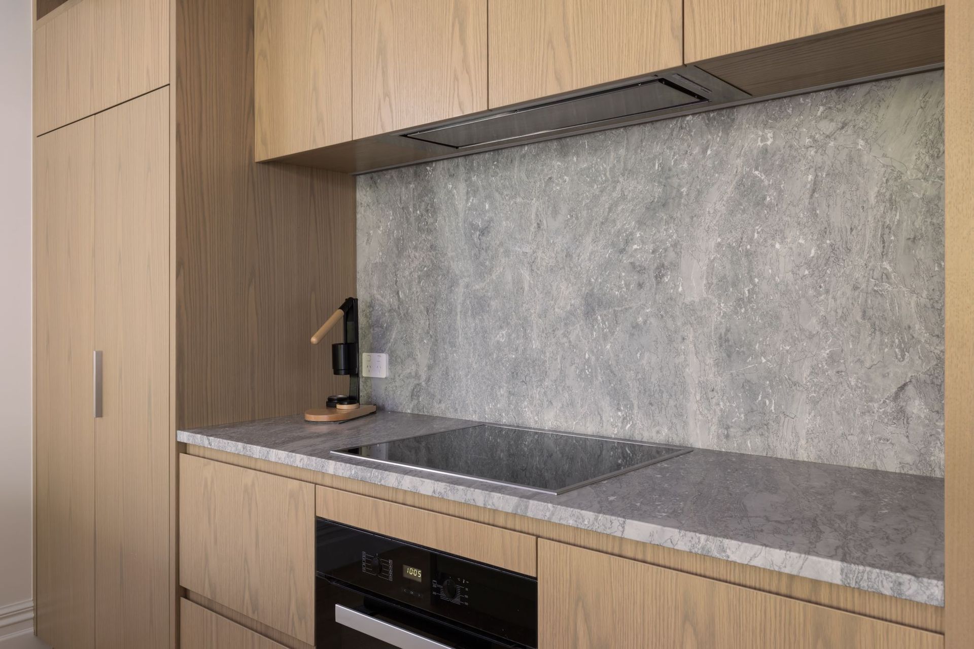 Grey Marble Kitchen