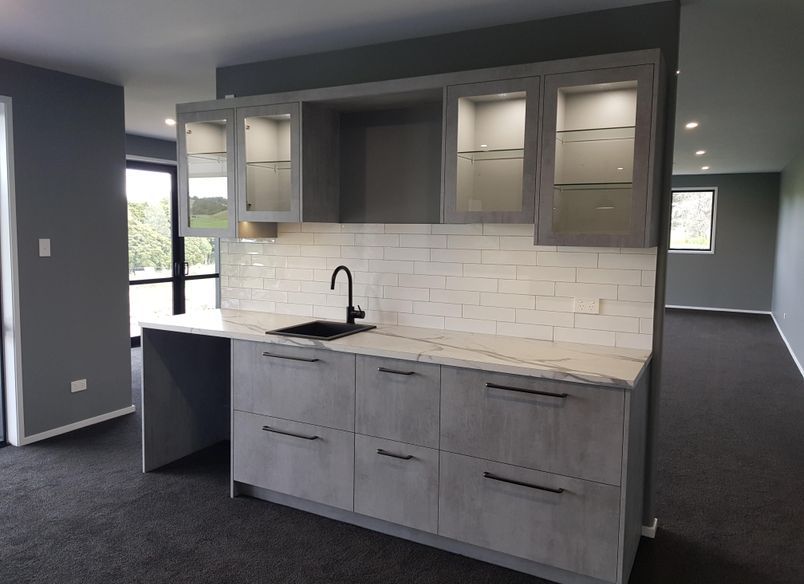Attractive and Practical Kitchen for a Growing Young Family