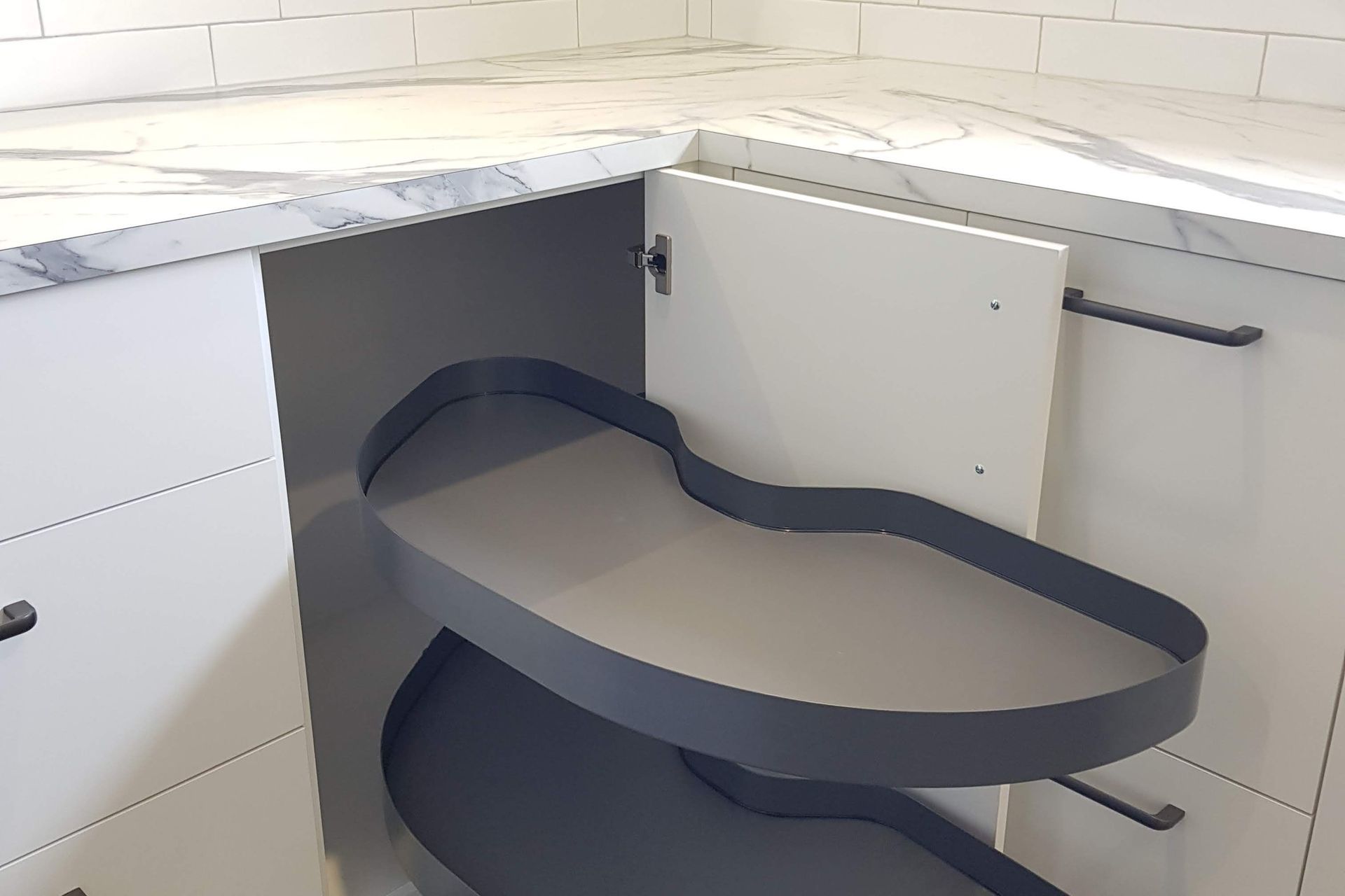 Vauth Sagel Cornerstone MAXX Blind Corner Unit - Watch the Opening Movement Over Subsequent Photos - 4 of 5