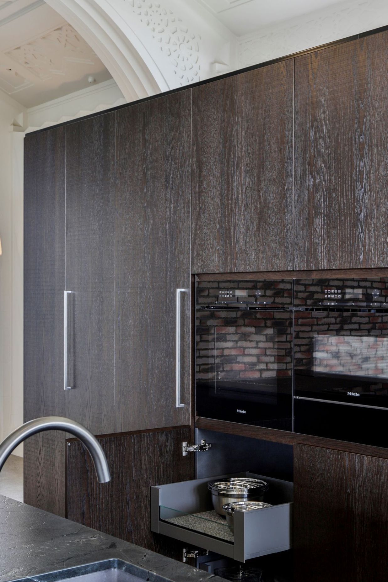Art Veneer kitchen features on Grand Designs