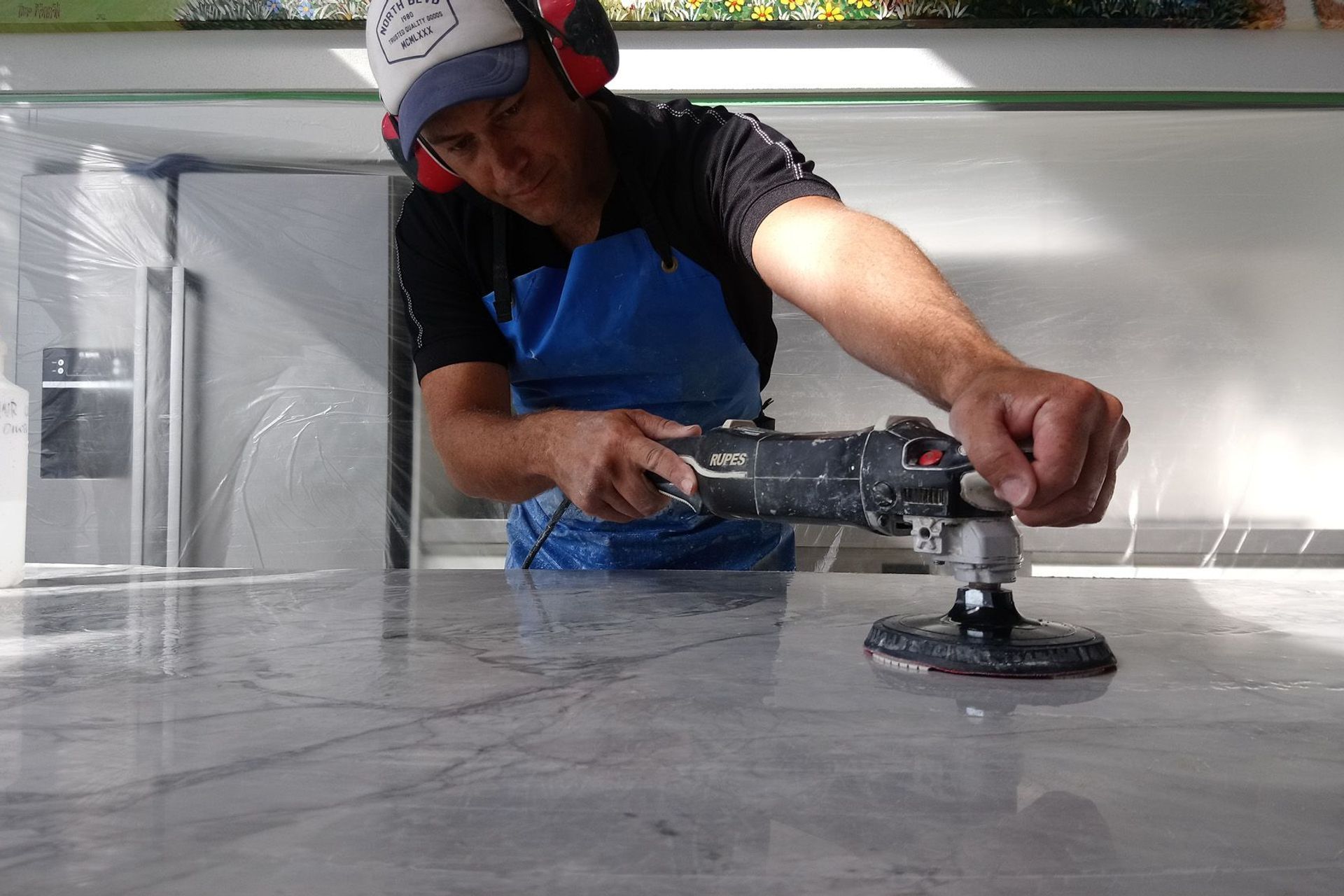 Skilled, professional workmanship restoring and repairing your Natural &amp; Engineered stone surfaces.