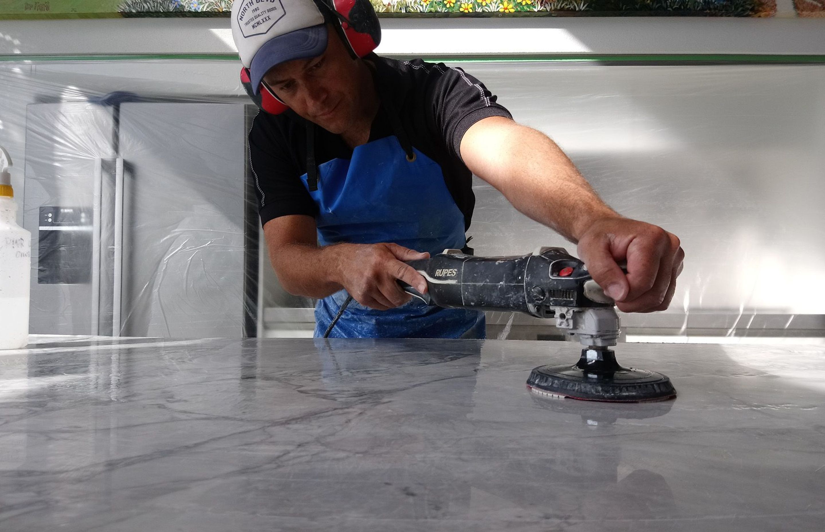 Skilled, professional workmanship restoring and repairing your Natural &amp; Engineered stone surfaces.
