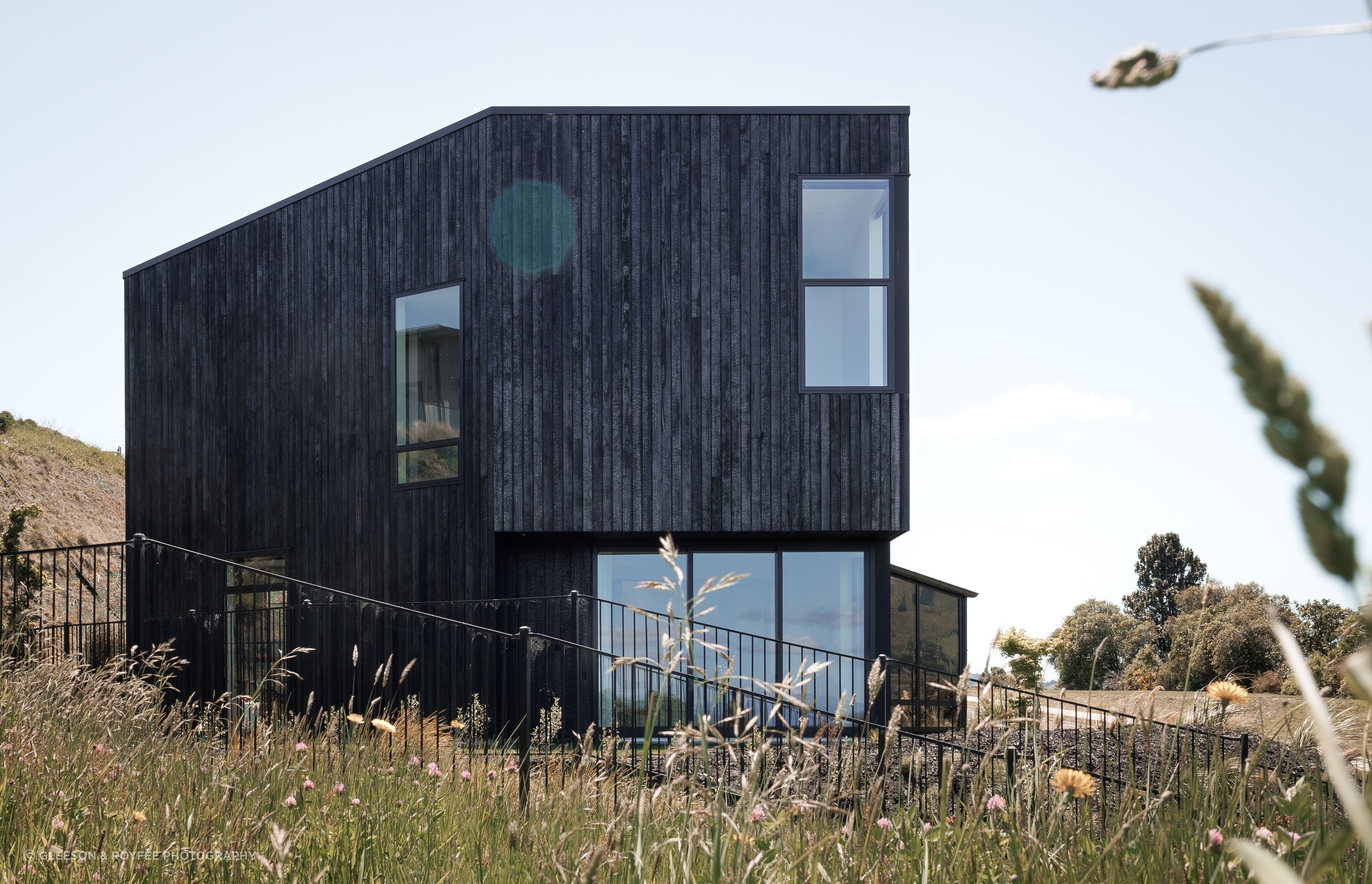 Abodo Cladding features on the outside of this Lake Taupo home