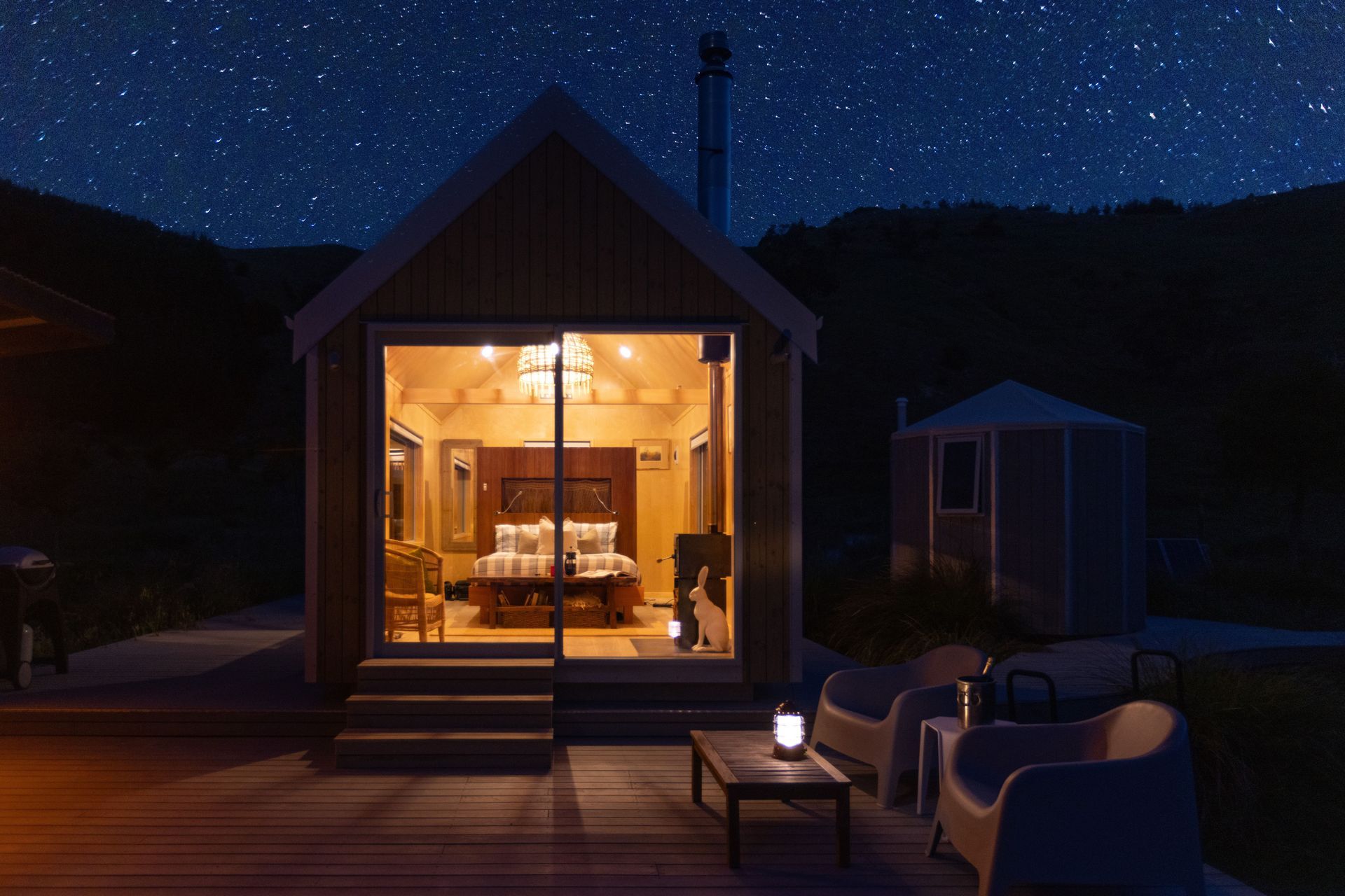 Star glazing at Manutuke Eco Retreat