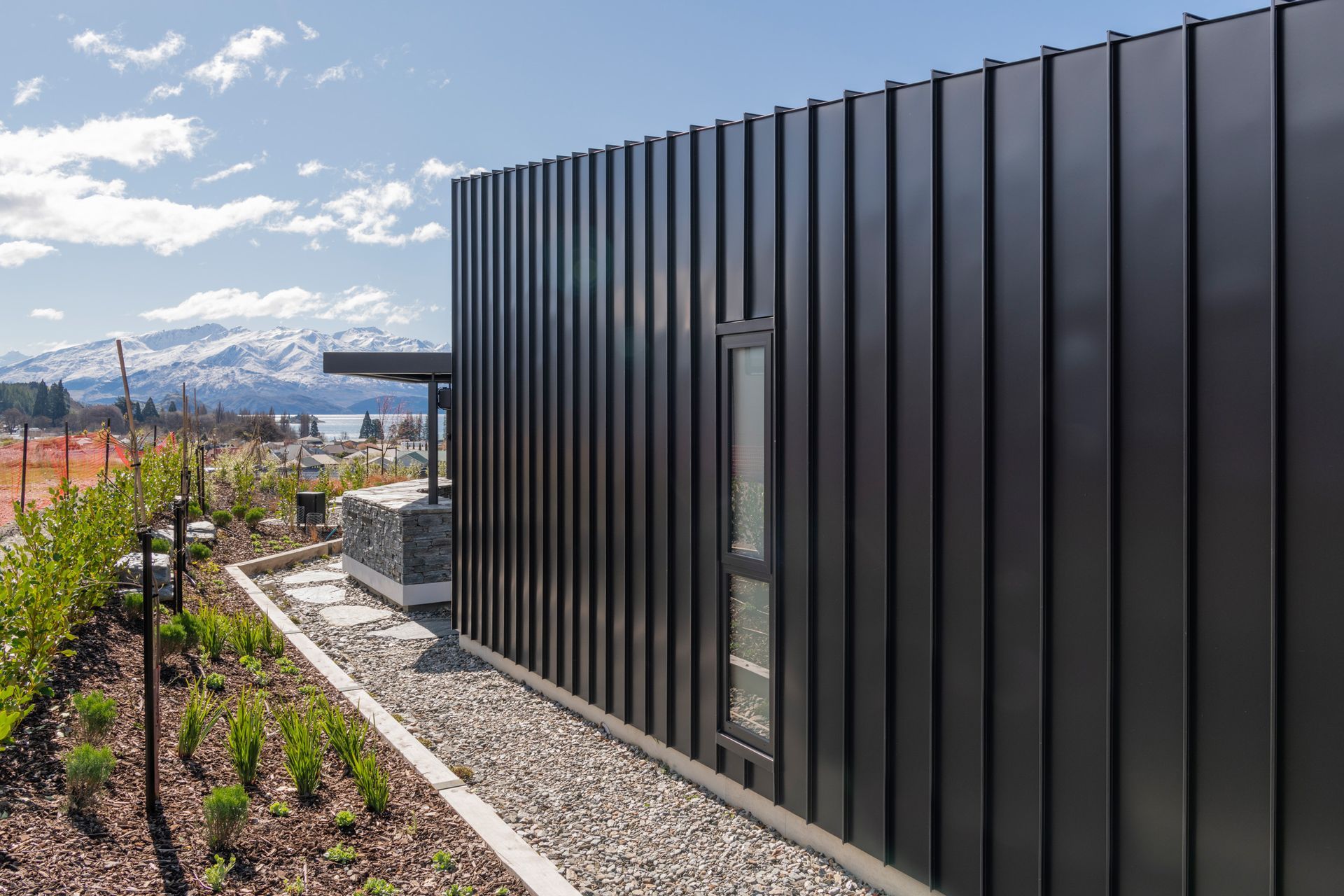 The cladding consists of more than a hundred metal panels that are painstakingly joined to create striking shapes and lines.