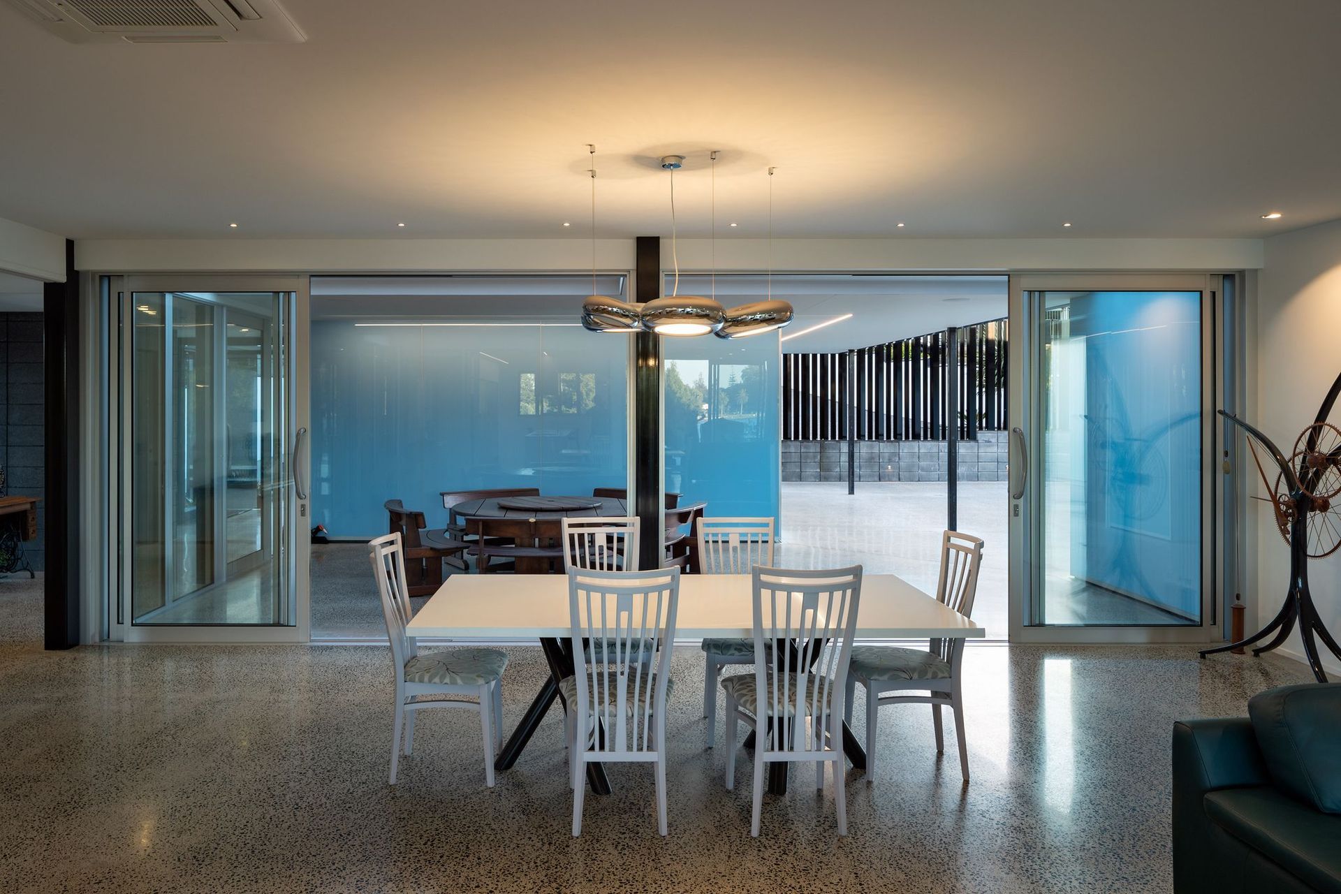 Open courtyard